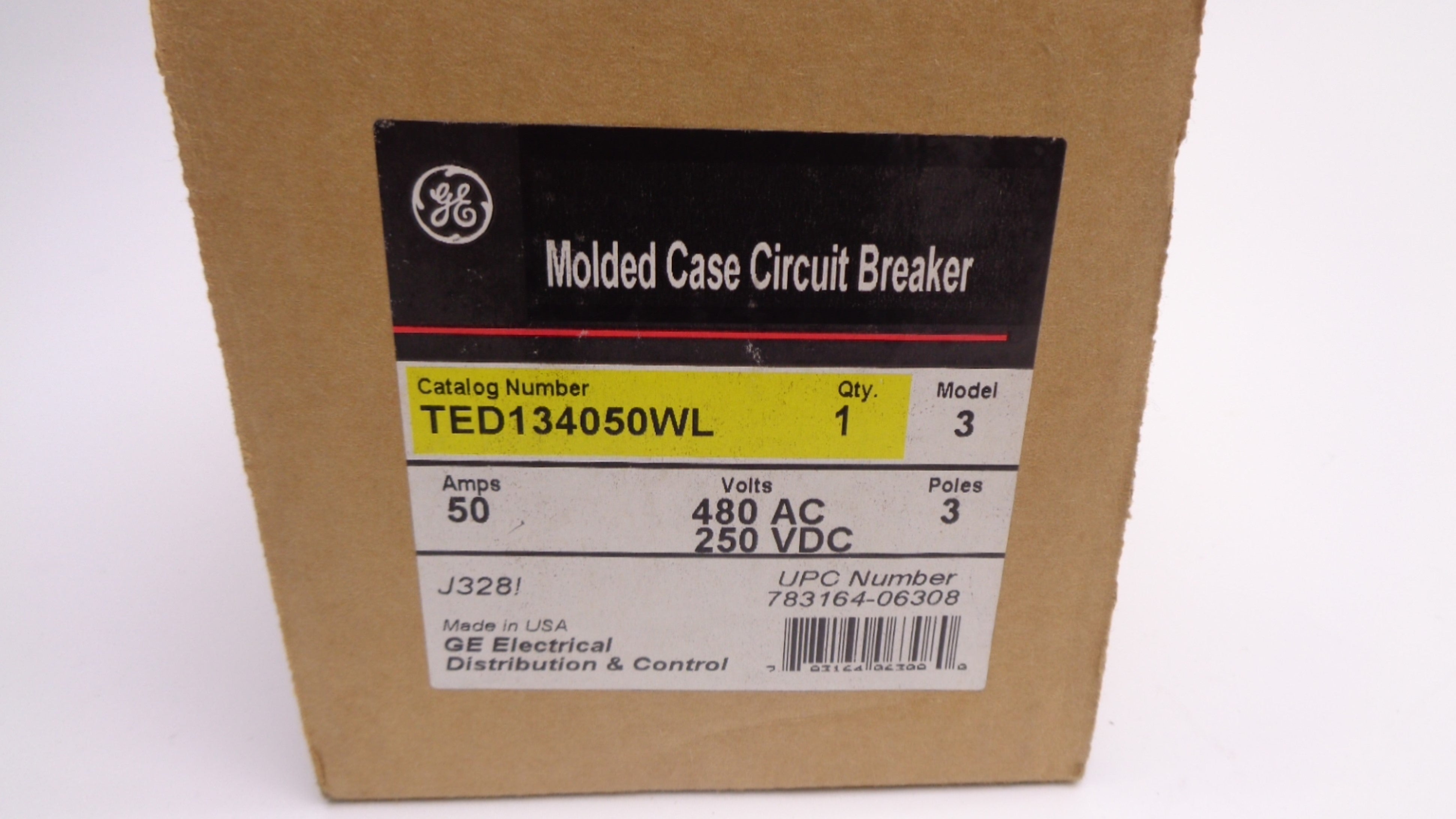 GENERAL ELECTRIC TED134050WL 50A 480V NSMP