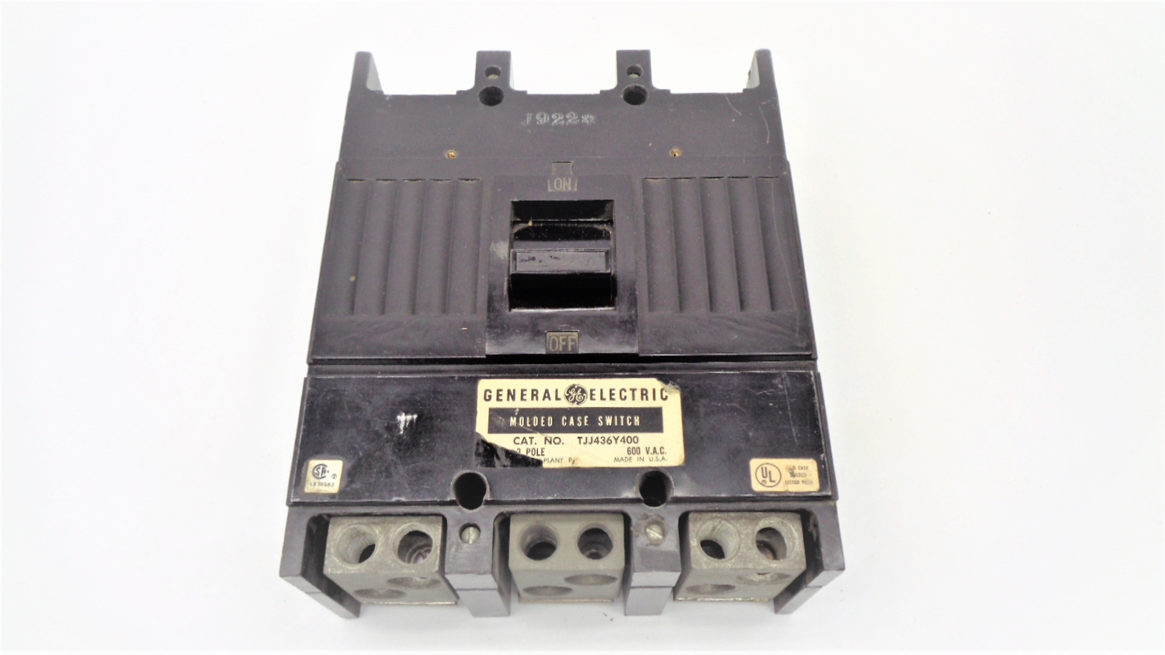 GENERAL ELECTRIC TJJ436Y400 600V UNMP