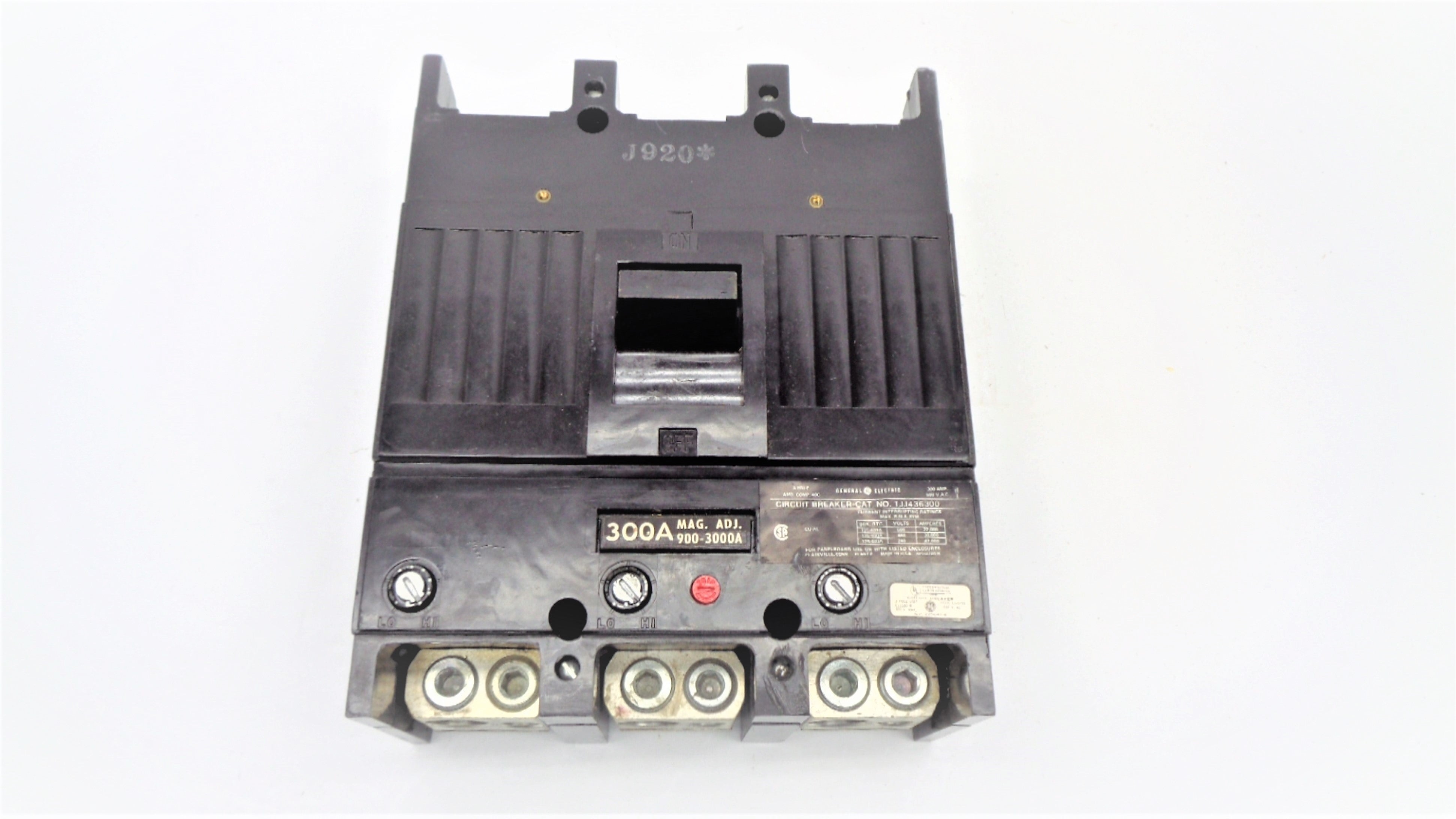 GENERAL ELECTRIC TJJ436300 300A 600V UNMP