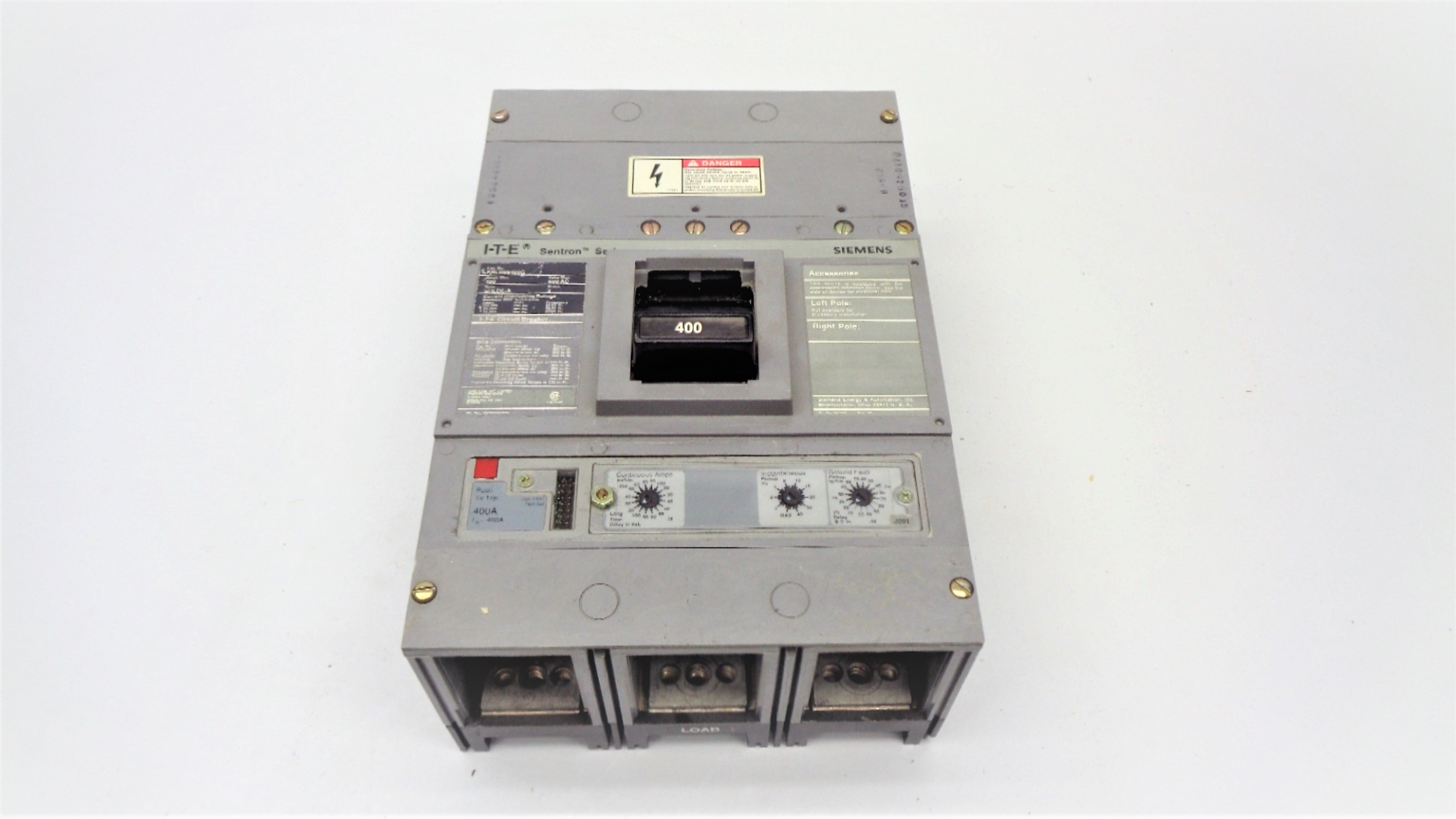 SIEMENS SHLD69400G 400A 600V UNMP