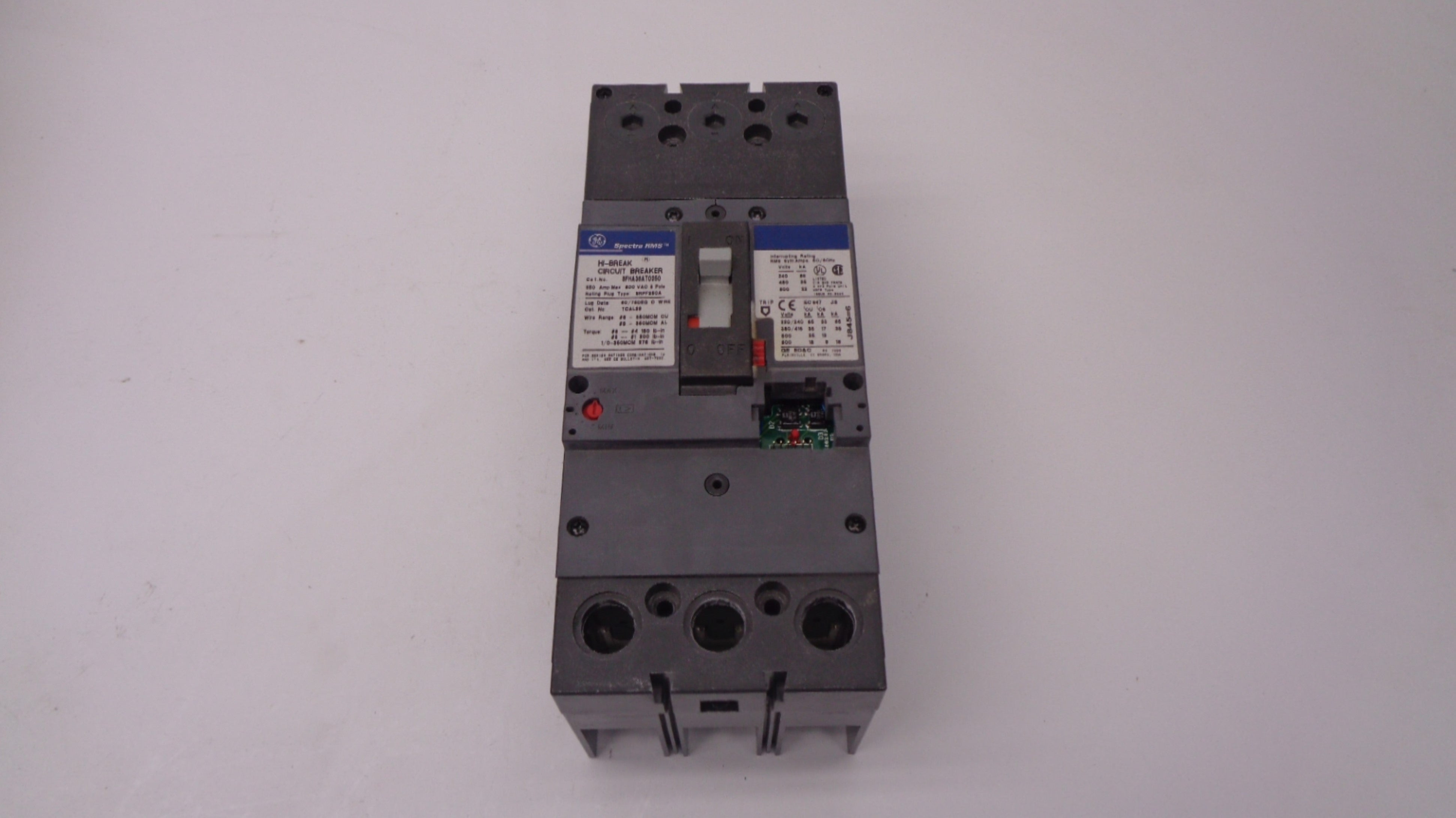 GENERAL ELECTRIC SFHA36AT0250 250A 600V NSMP