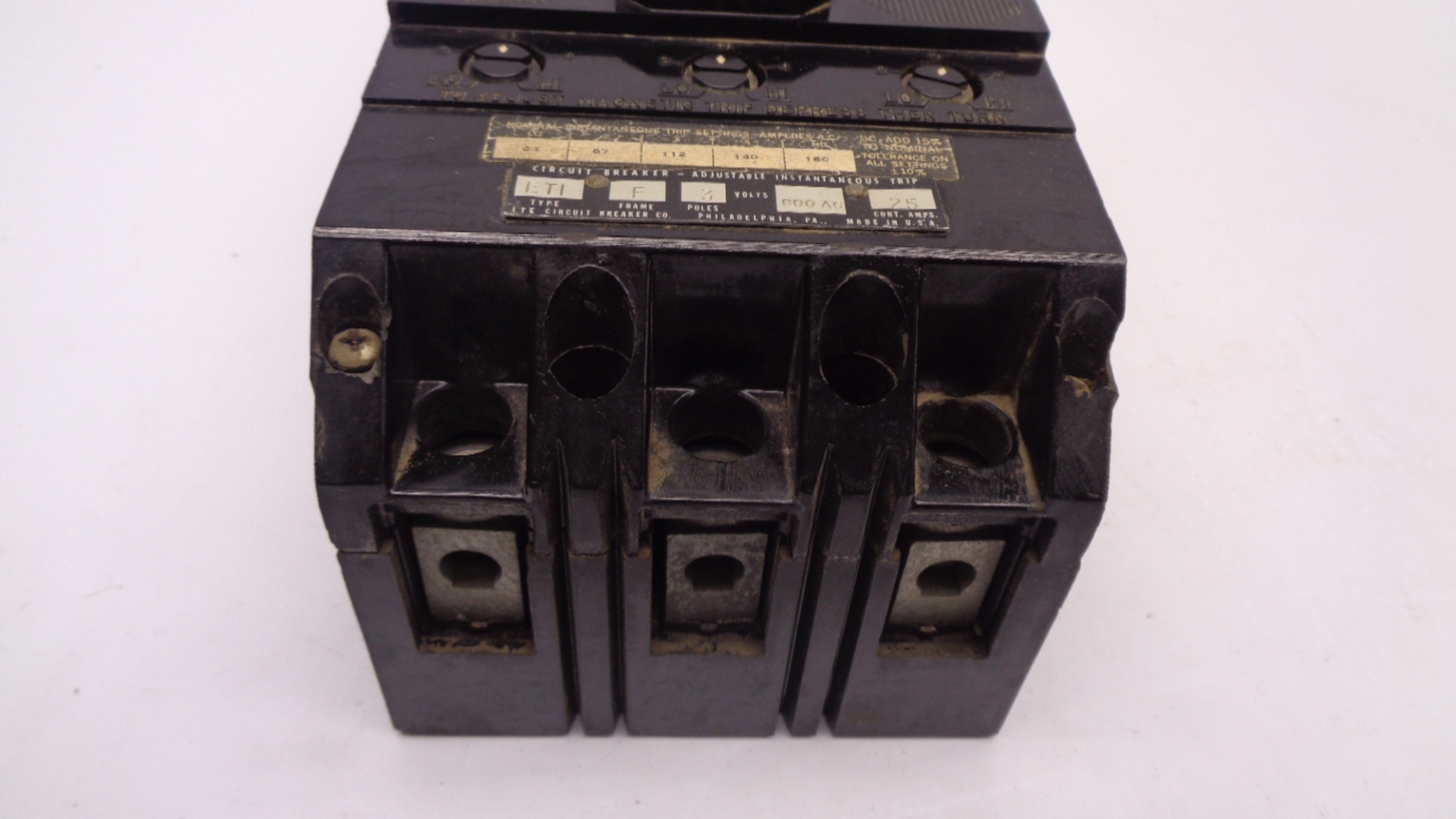 SIEMENS ET4063 25A 600V UNMP