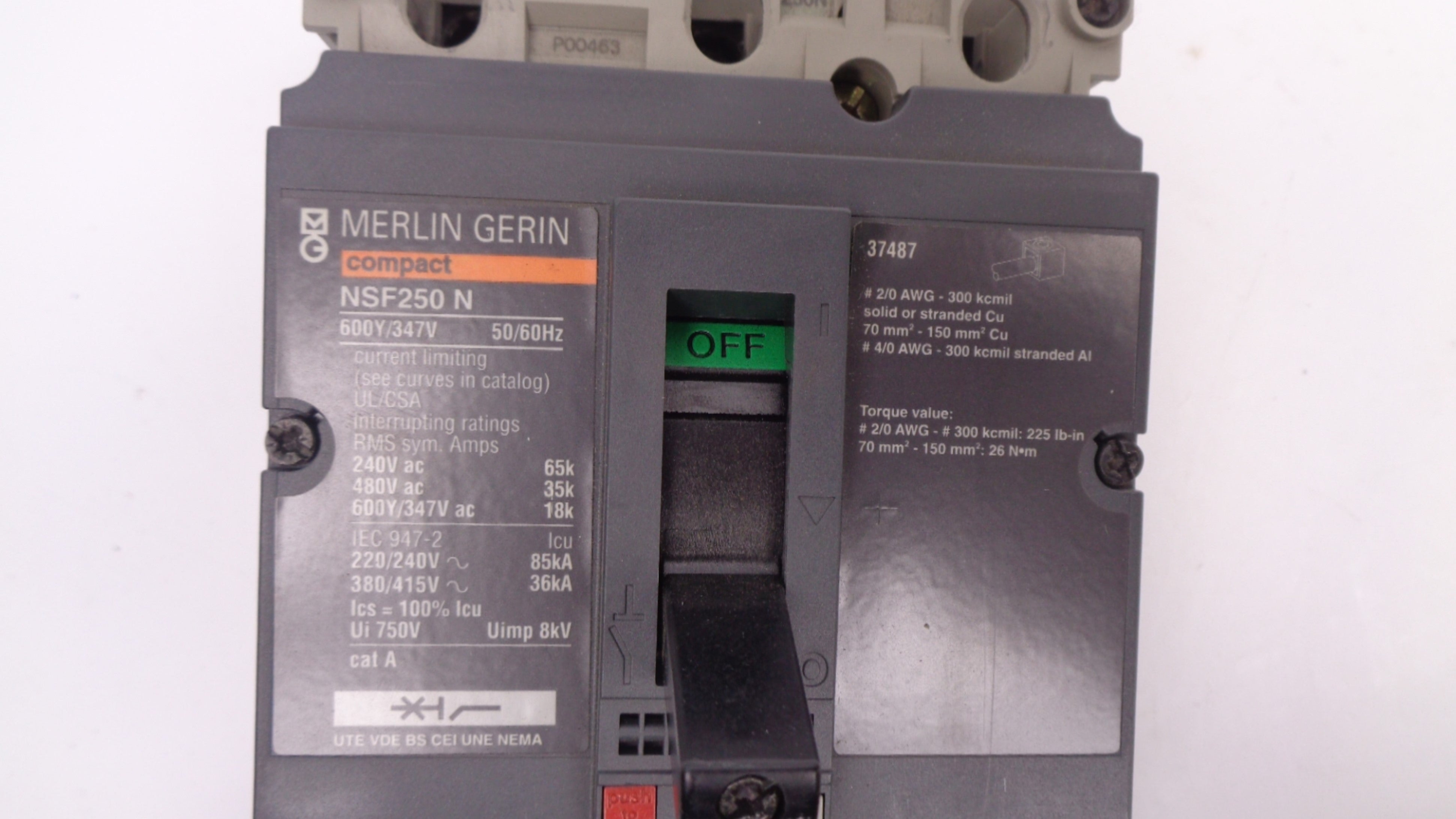 MERLIN GERIN NSF250N 25A 600V NSNP