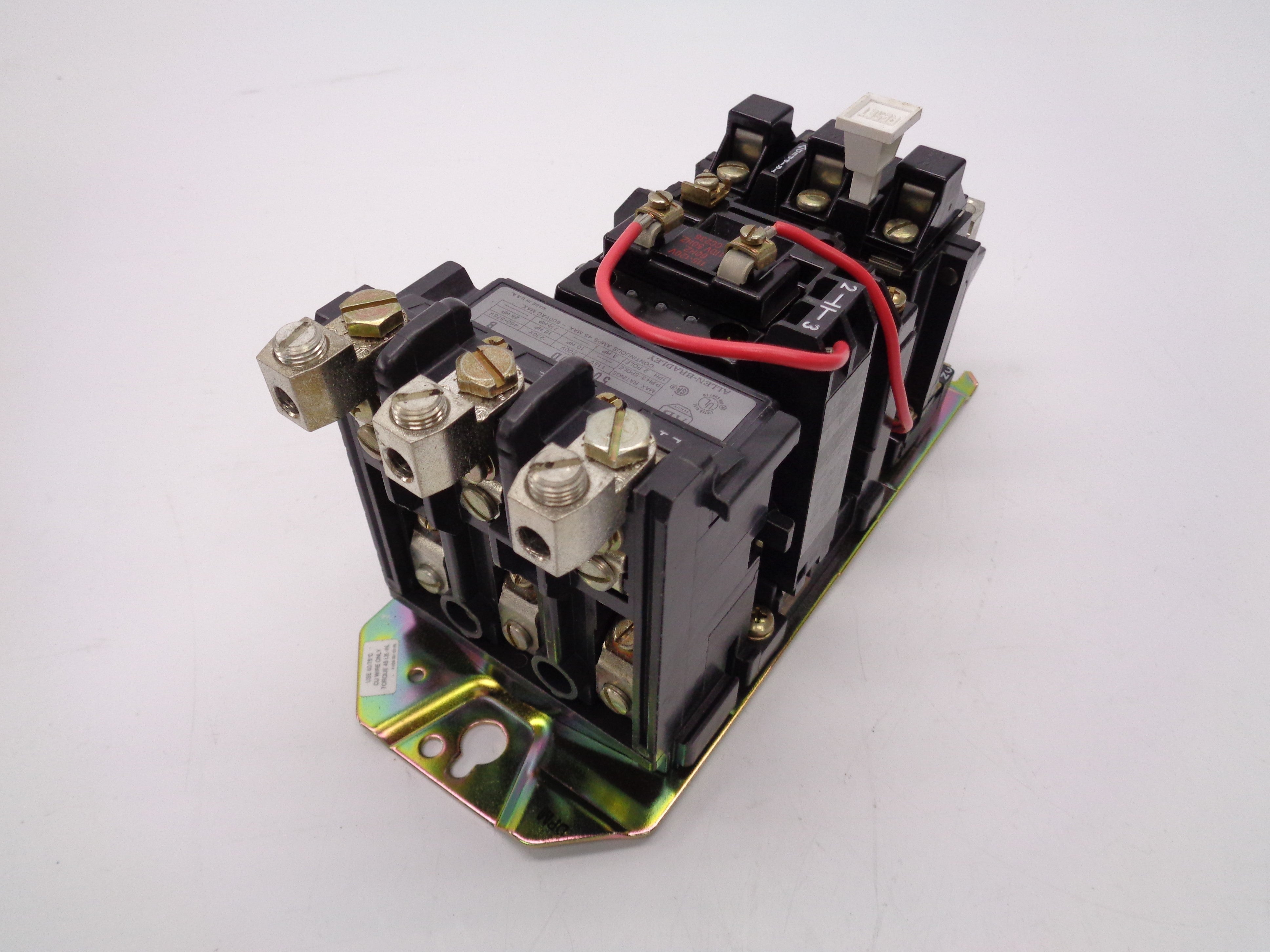 ALLEN BRADLEY 509-COD SER. B (BR/YL) NSMP