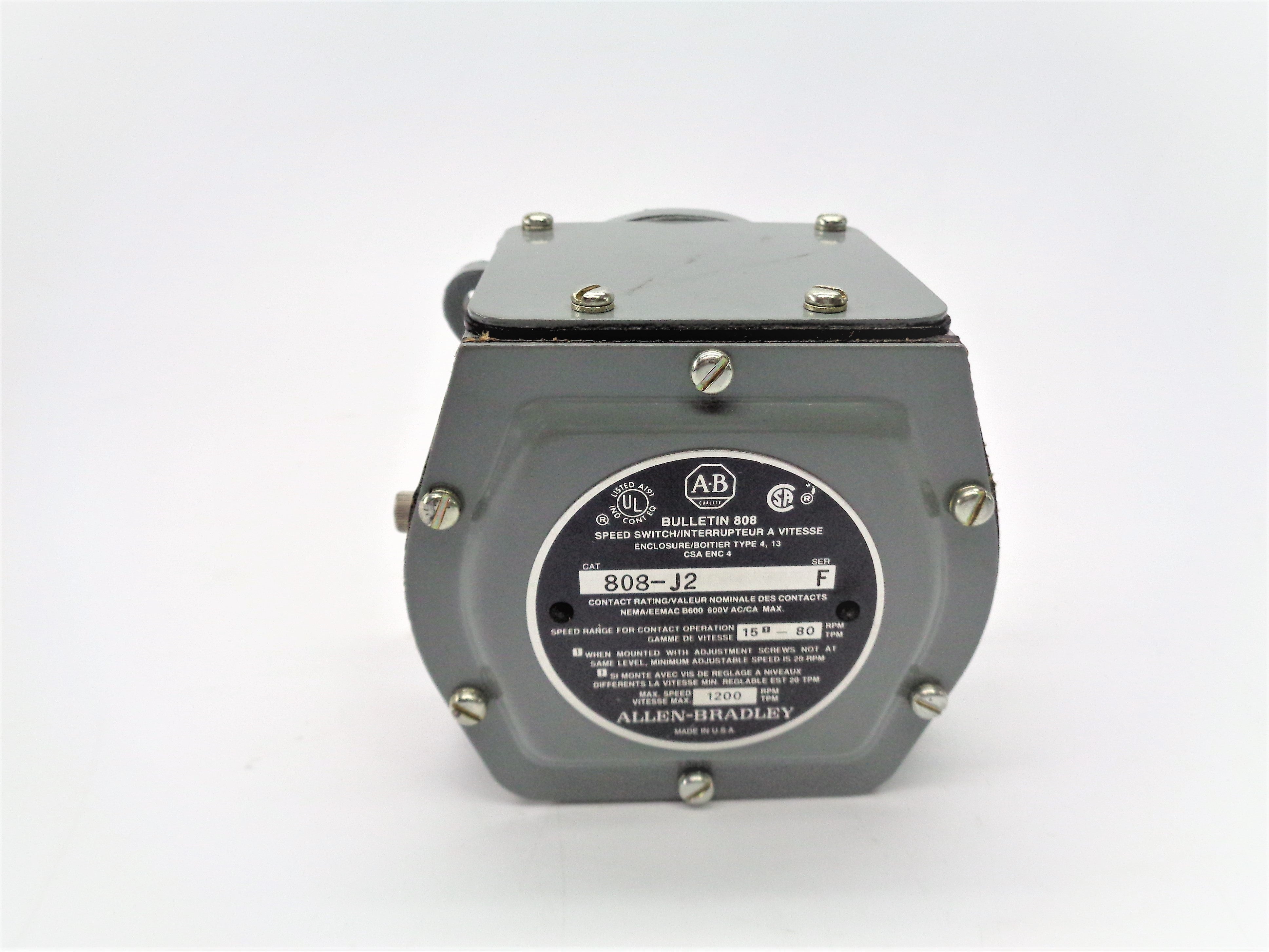 INDUSTRIAL SPARE PART 808-J2 SER. F NSNP