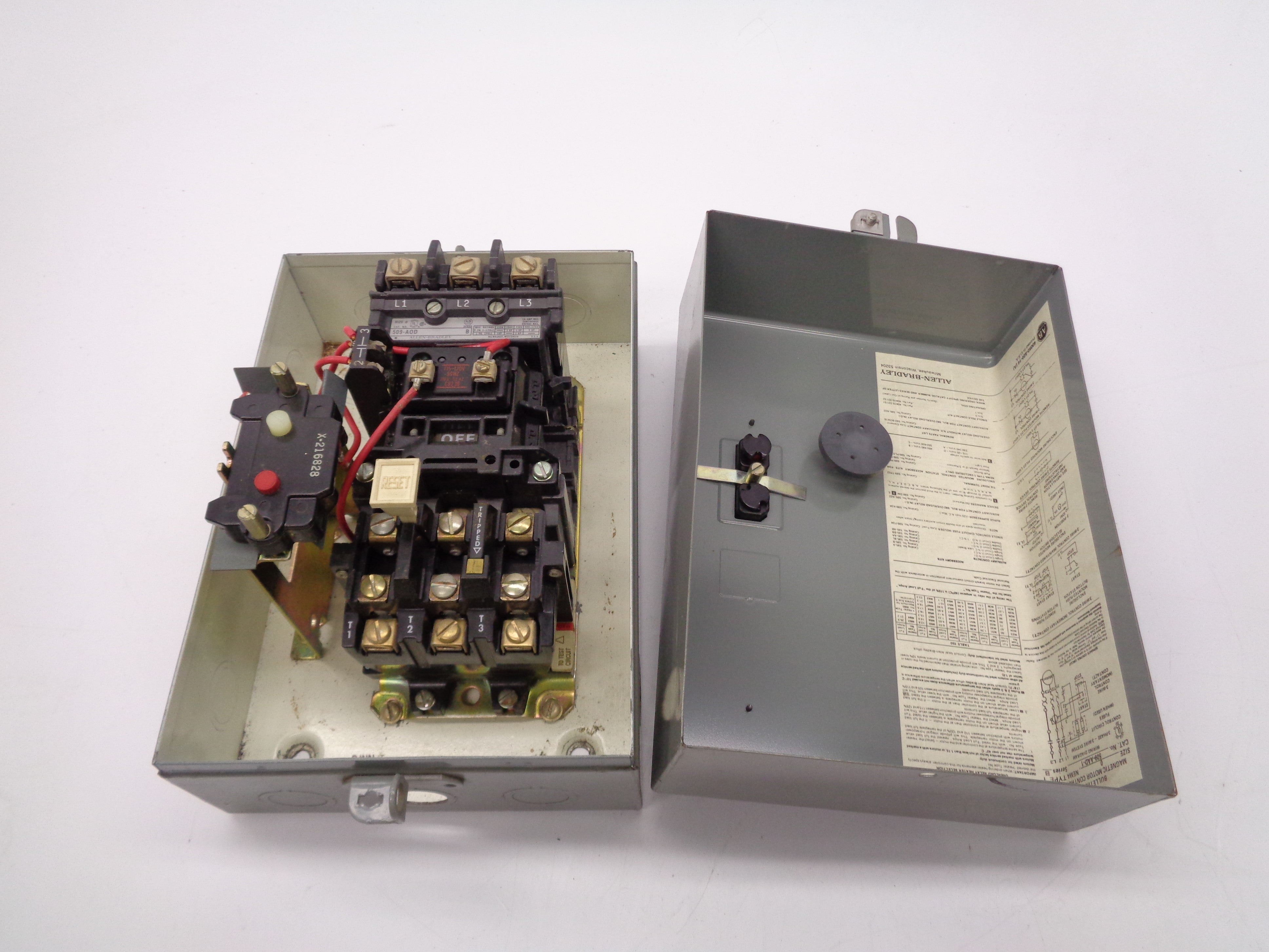 INDUSTRIAL SPARE PART 509-AAD-1 SER. B UNMP
