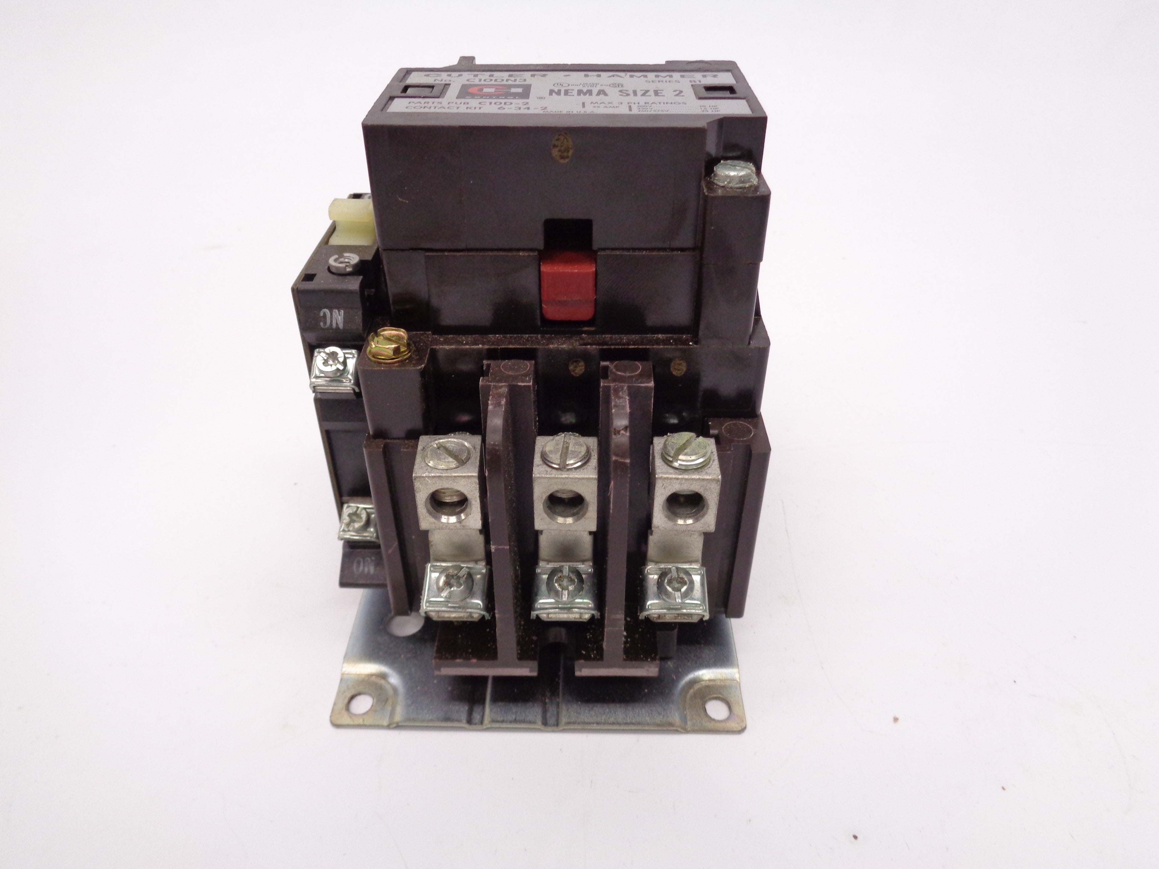 CUTLER HAMMER C10DN3 SER. B1 120V 45A NSNP