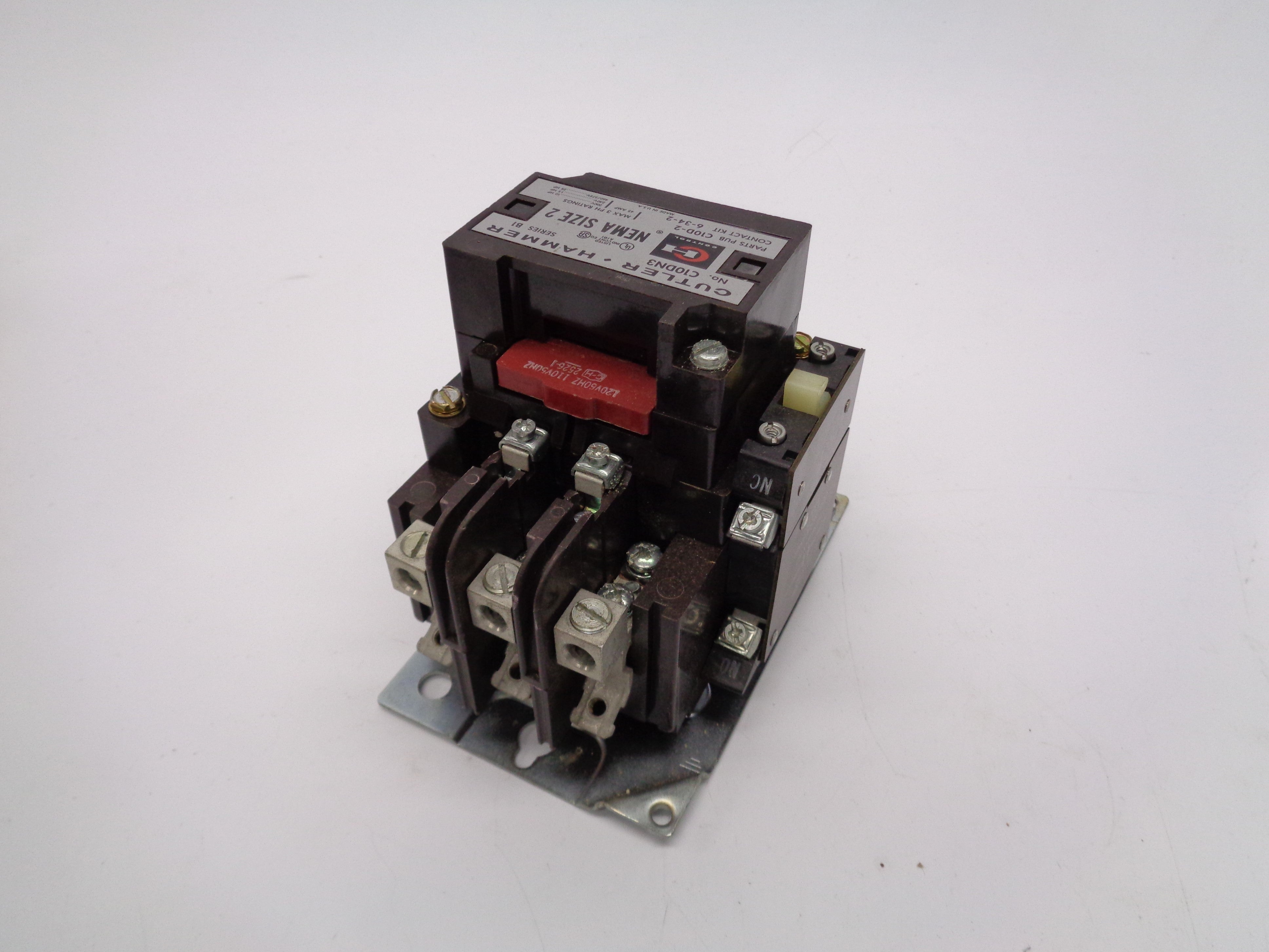 CUTLER HAMMER C10DN3 SER. B1 120V 45A NSNP