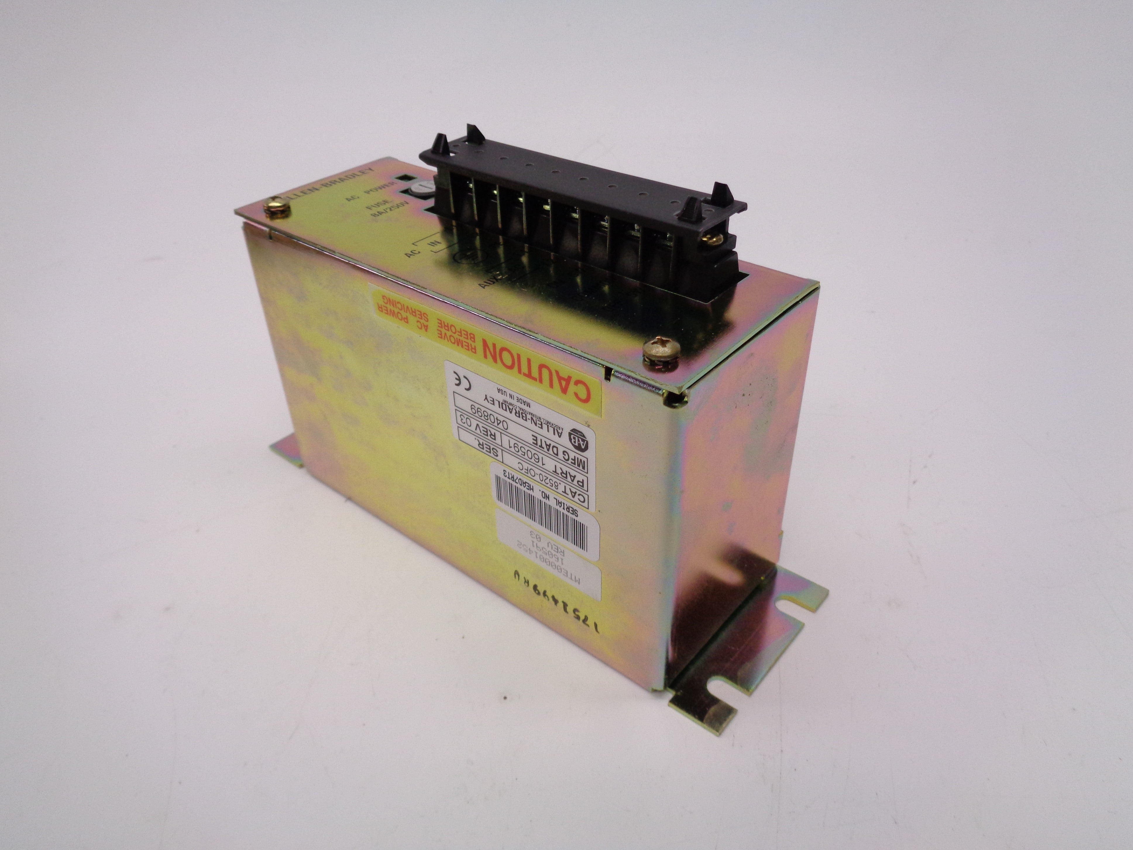 INDUSTRIAL SPARE PART 8520-OFC F/W 03 NSNP
