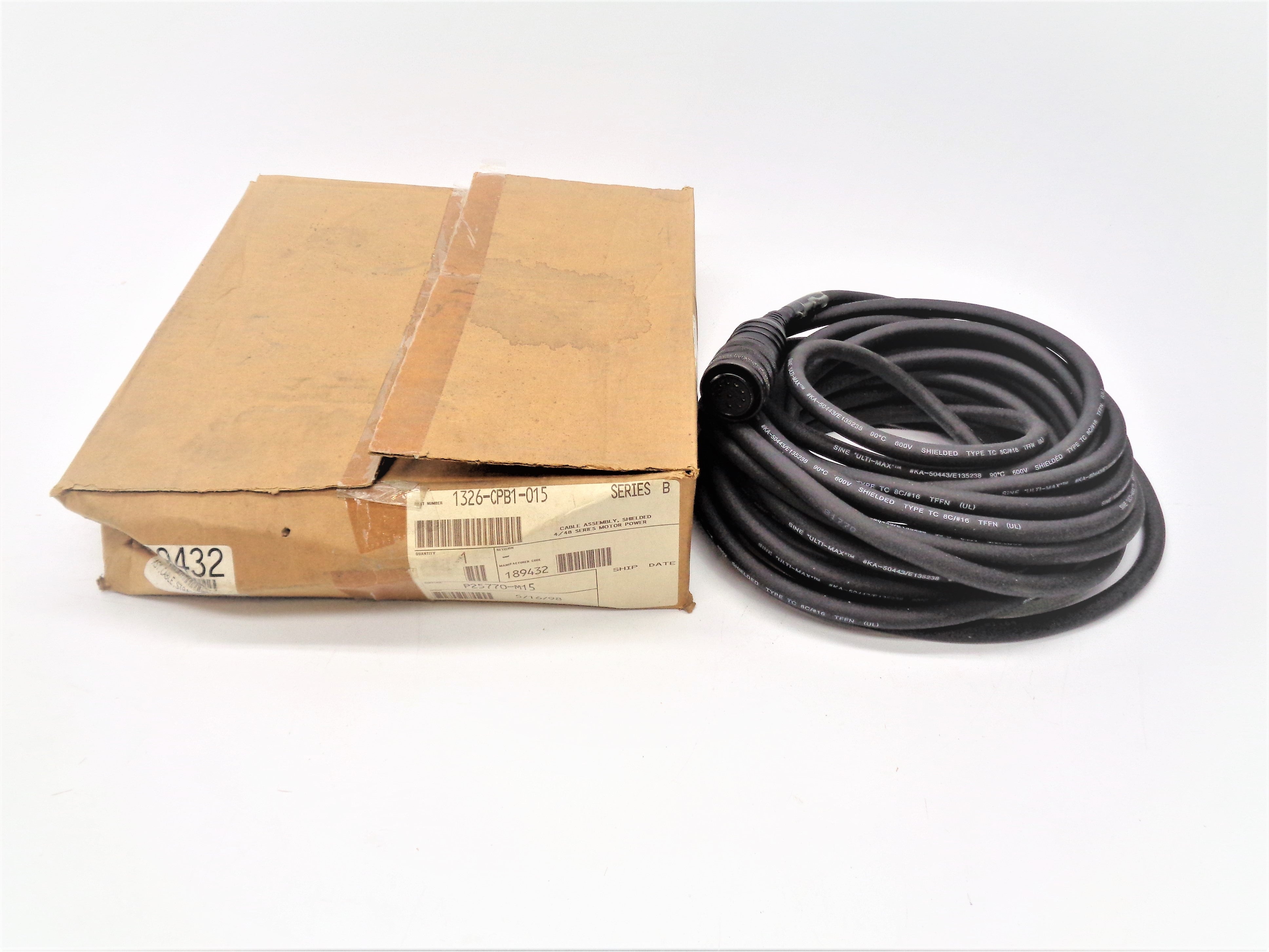 ALLEN BRADLEY 1326-CPB1-015 SER. B NSMP