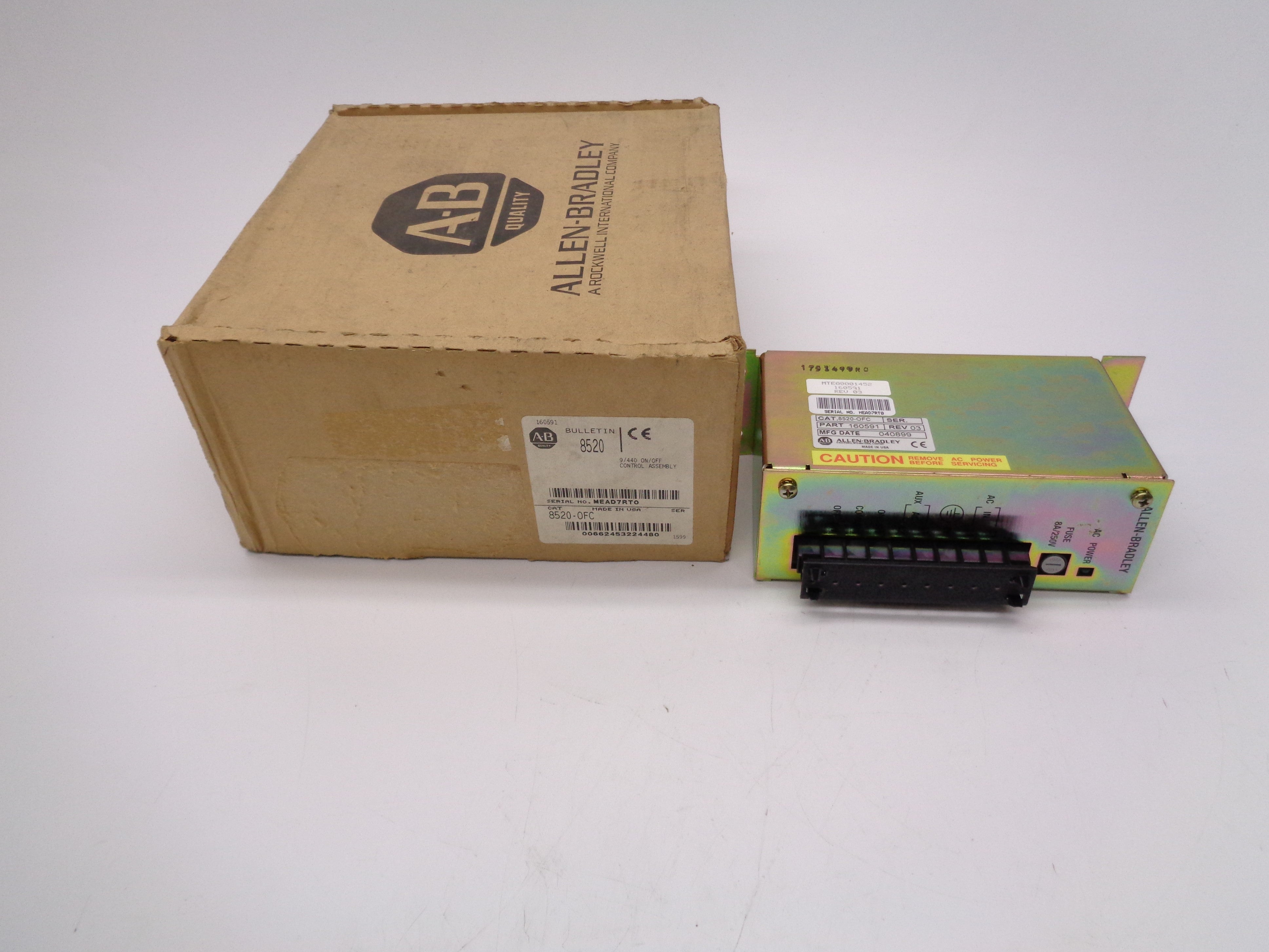 INDUSTRIAL SPARE PART 8520-OFC (BR/WH) NSMP