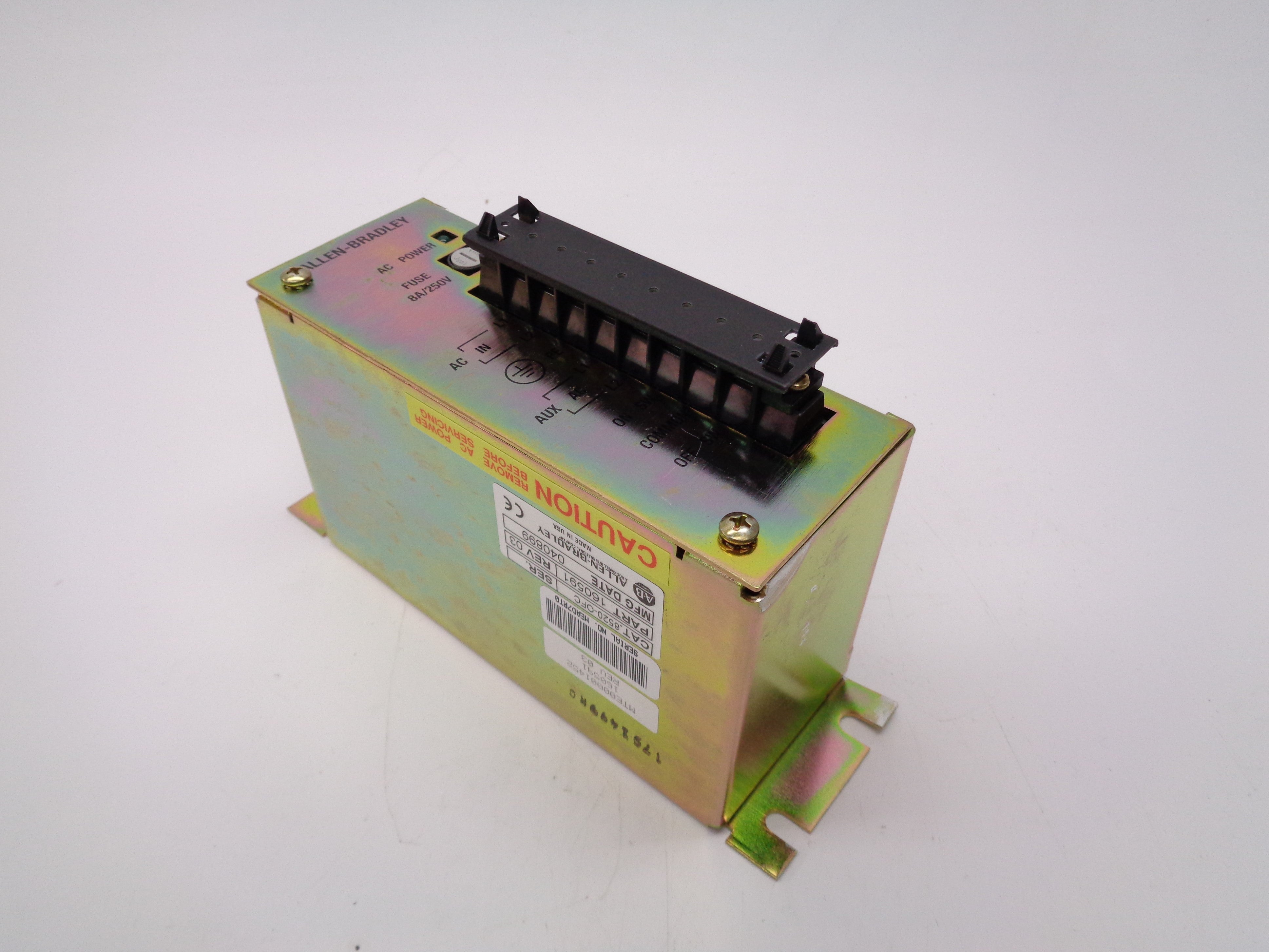 INDUSTRIAL SPARE PART 8520-OFC (BR/WH) NSMP