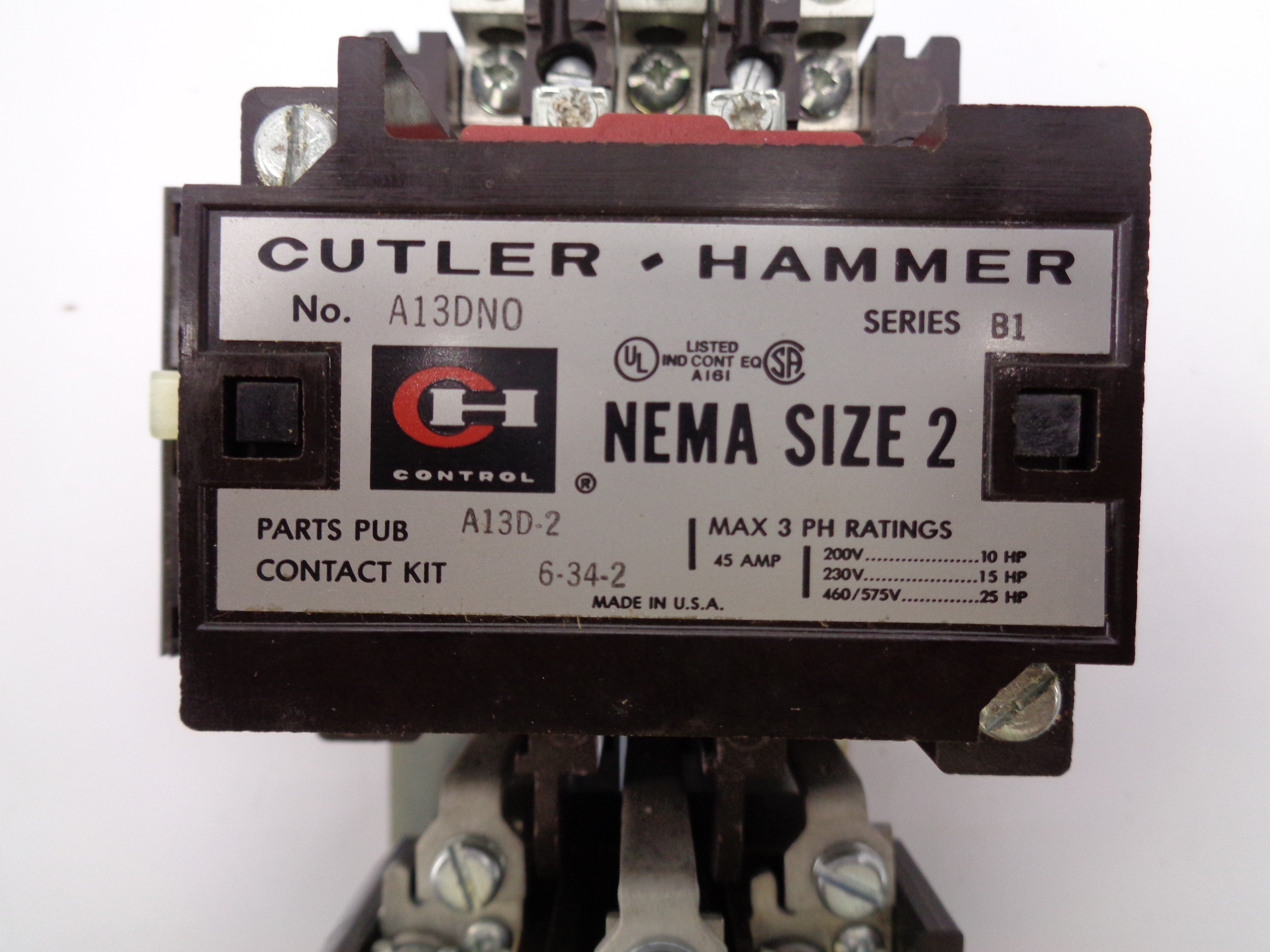 CUTLER HAMMER A13DNO SER. B1 NSNP