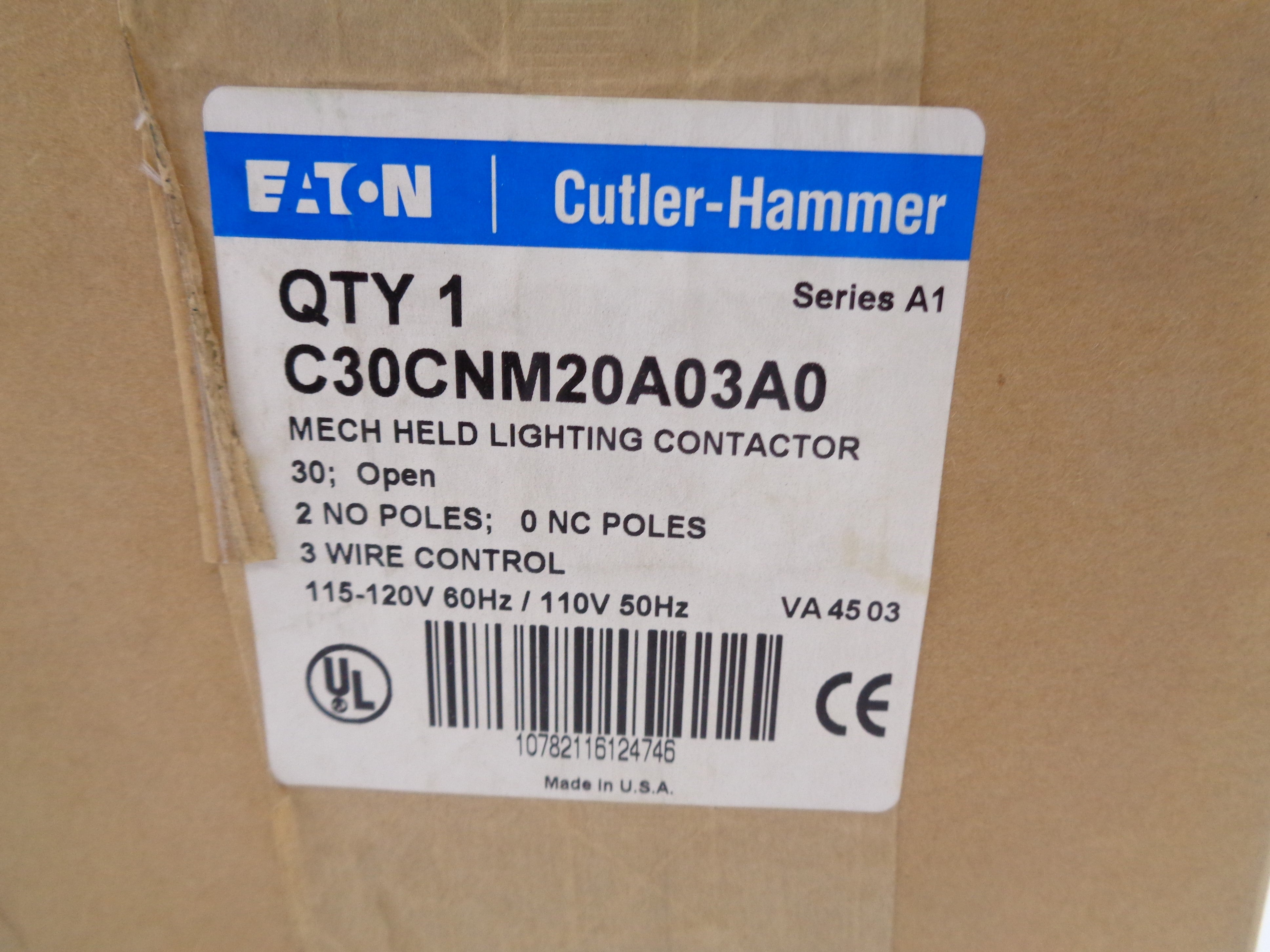 EATON C30CNM20A03A0 SER. A1 120V NSMP