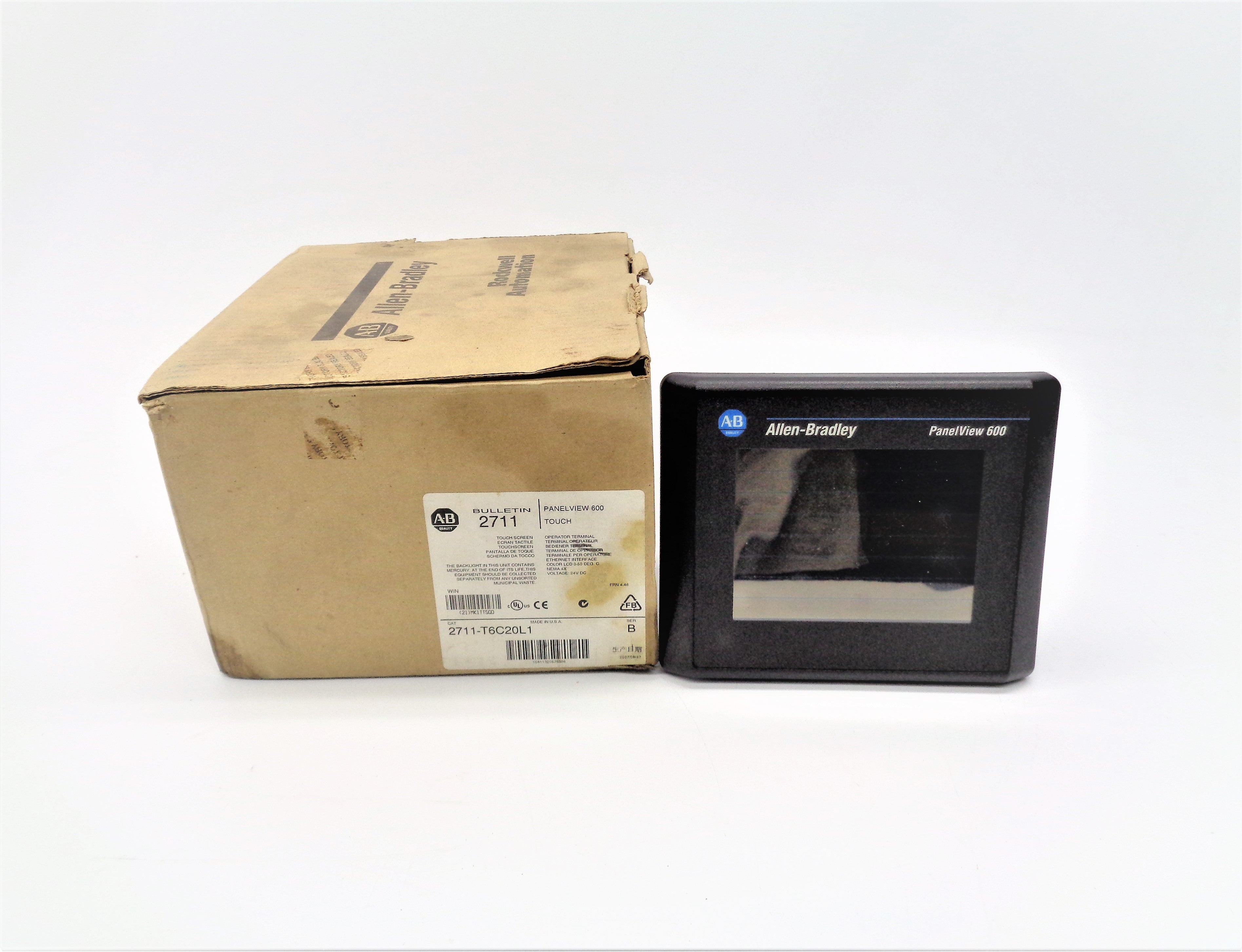 ALLEN BRADLEY 2711-T6C20L1 SER. B F/W 4.30 NSMP