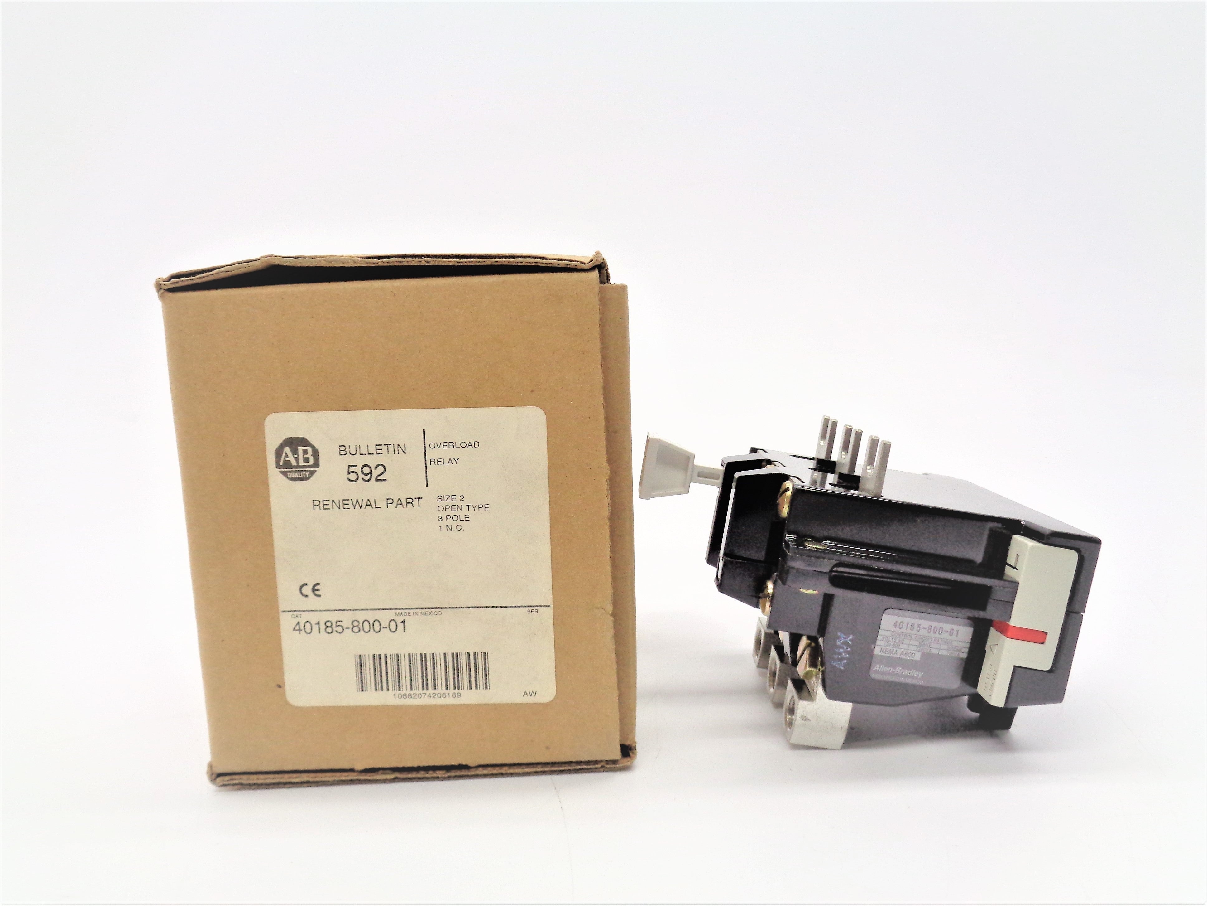 ALLEN BRADLEY 40185-800-01 120V (BR/WH) NSMP