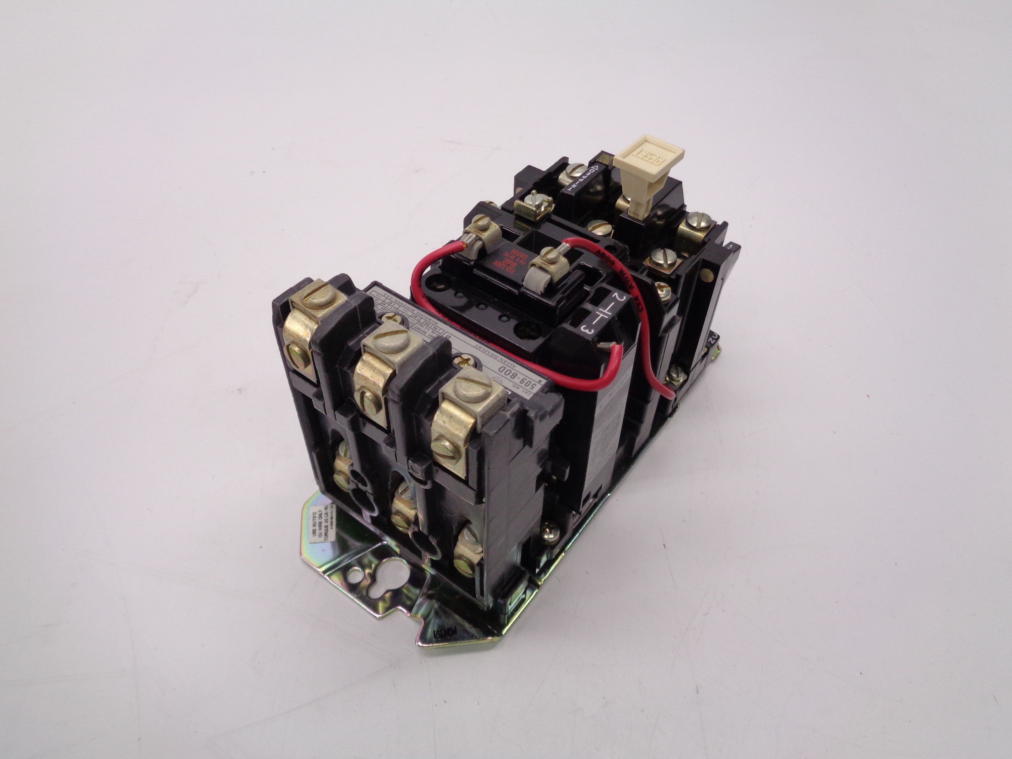 ALLEN BRADLEY 509-BOD SER. B (BR/YL) NSMP