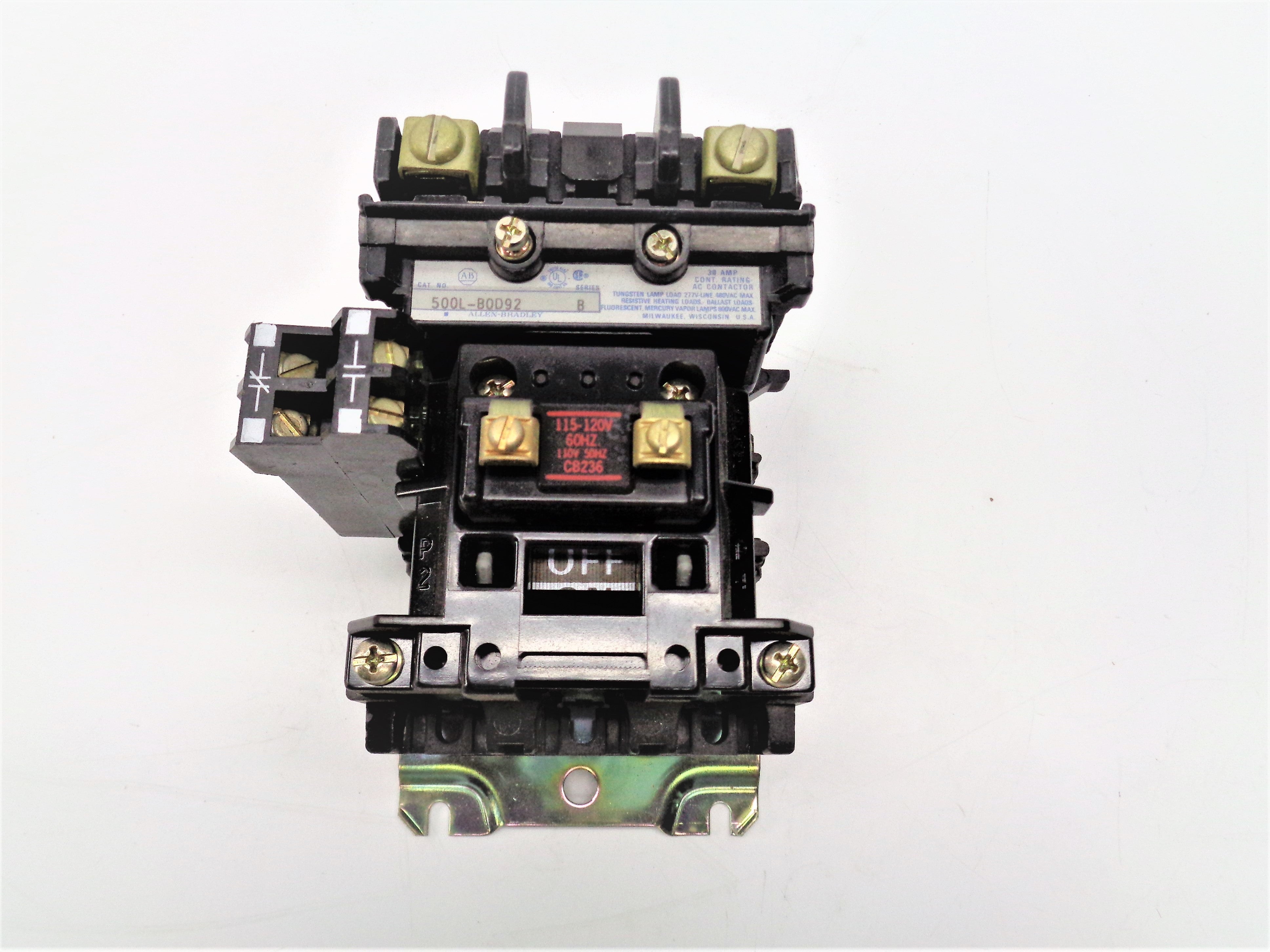 ALLEN BRADLEY 500L-BOD92 SER. B 115V (AS PICTURED) NSNP