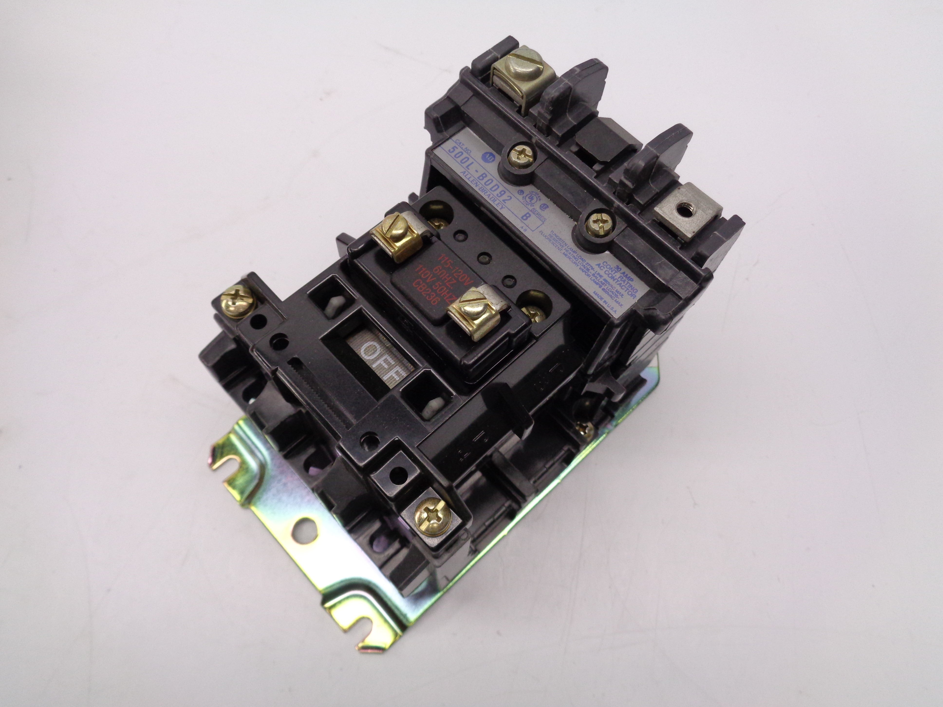 INDUSTRIAL SPARE PART 500L-BOD92 SER. B 115V (AS PICTURED) (BR/WH) NSMP