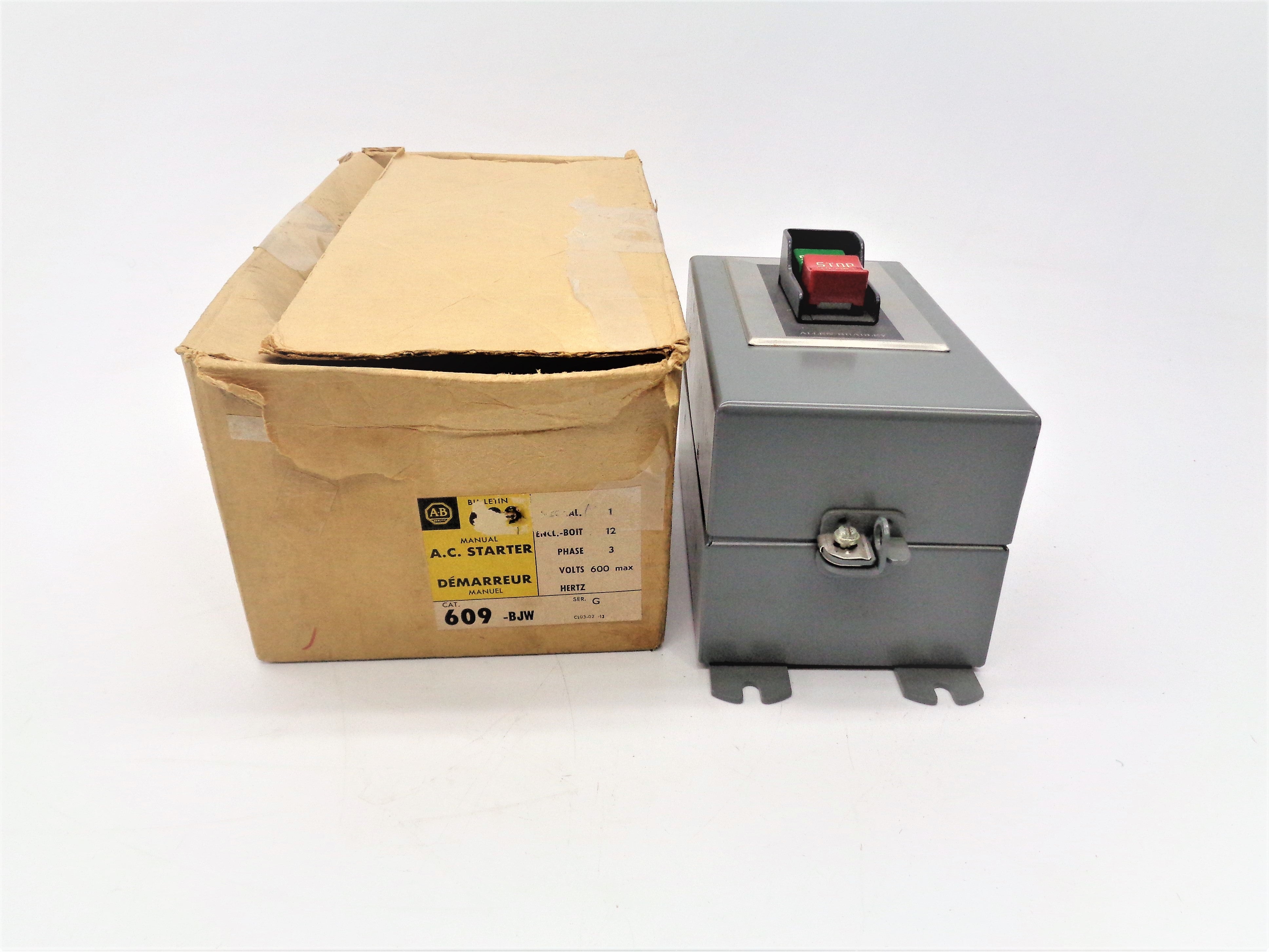 INDUSTRIAL SPARE PART 609-BJW SER. G 600V (BR/YL) NSMP