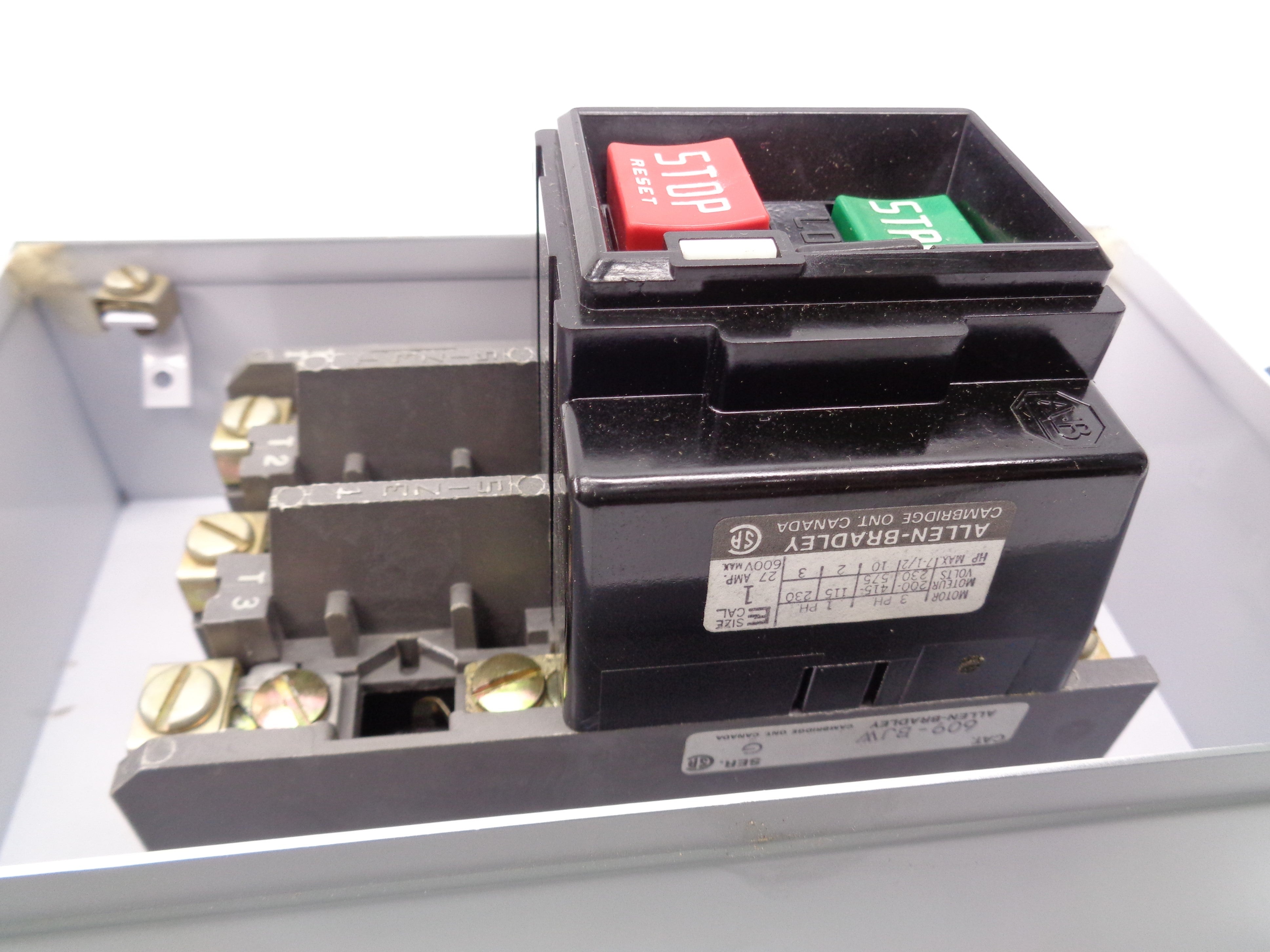 INDUSTRIAL SPARE PART 609-BJW SER. G 600V (BR/YL) NSMP