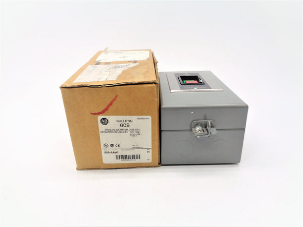 ALLEN BRADLEY 609-AAW SER. H 600V (BR/WH) NSMP