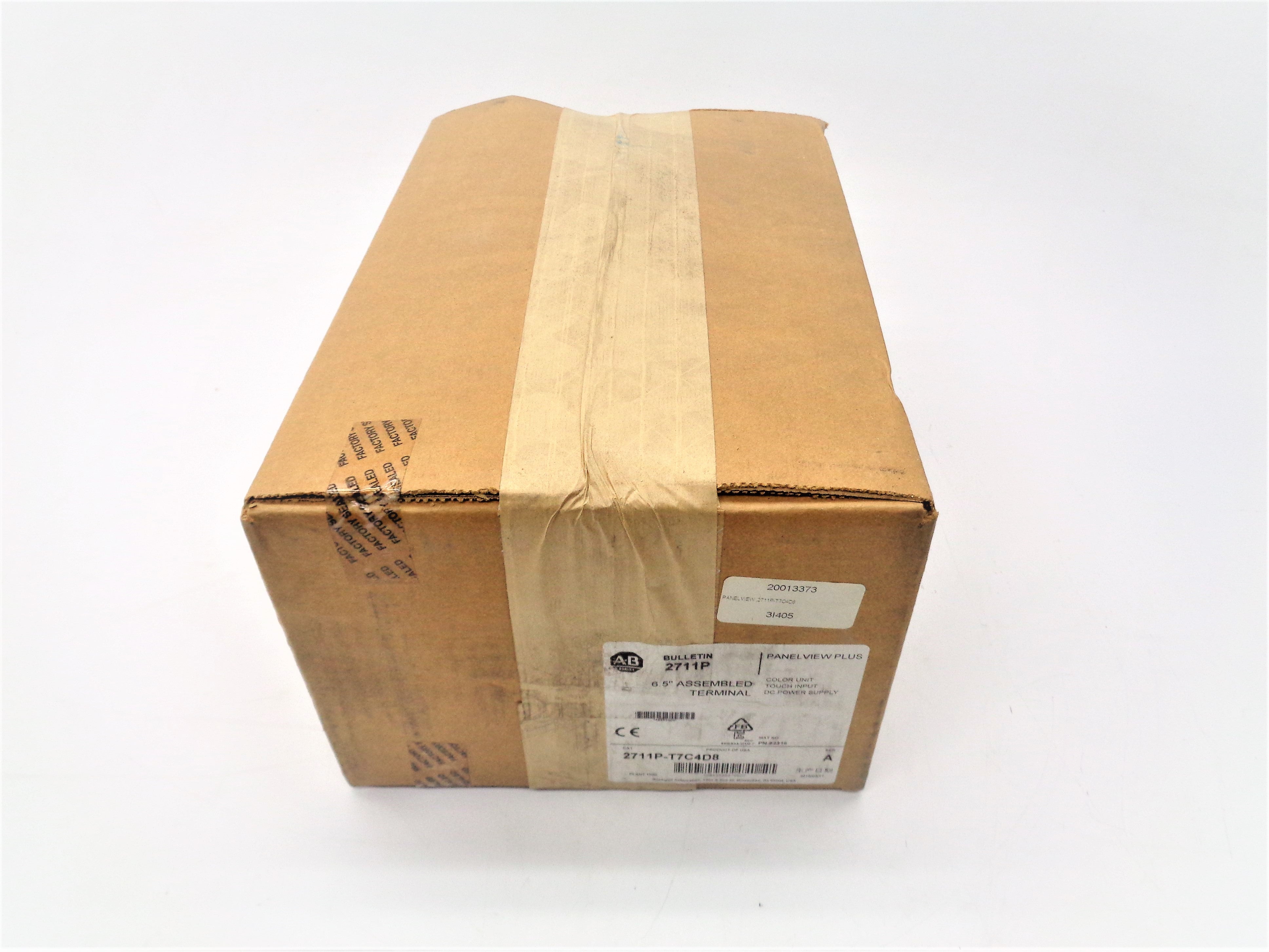 ALLEN BRADLEY 2711P-T7C4D8 SER. A (DATE: 2016) (BR/WH) NSFS