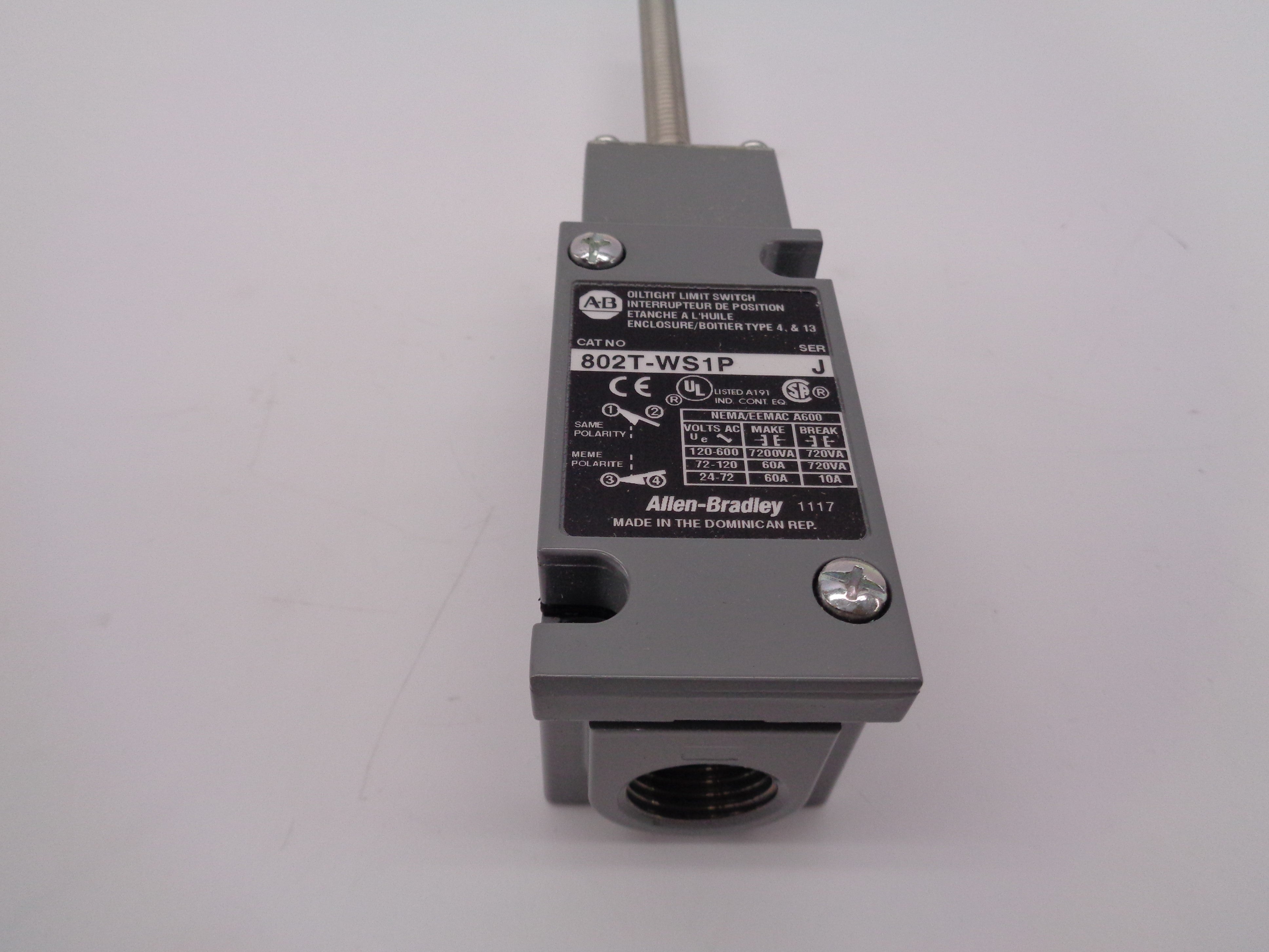 INDUSTRIAL SPARE PART 802T-WS1P SER. J (WH) NSMP