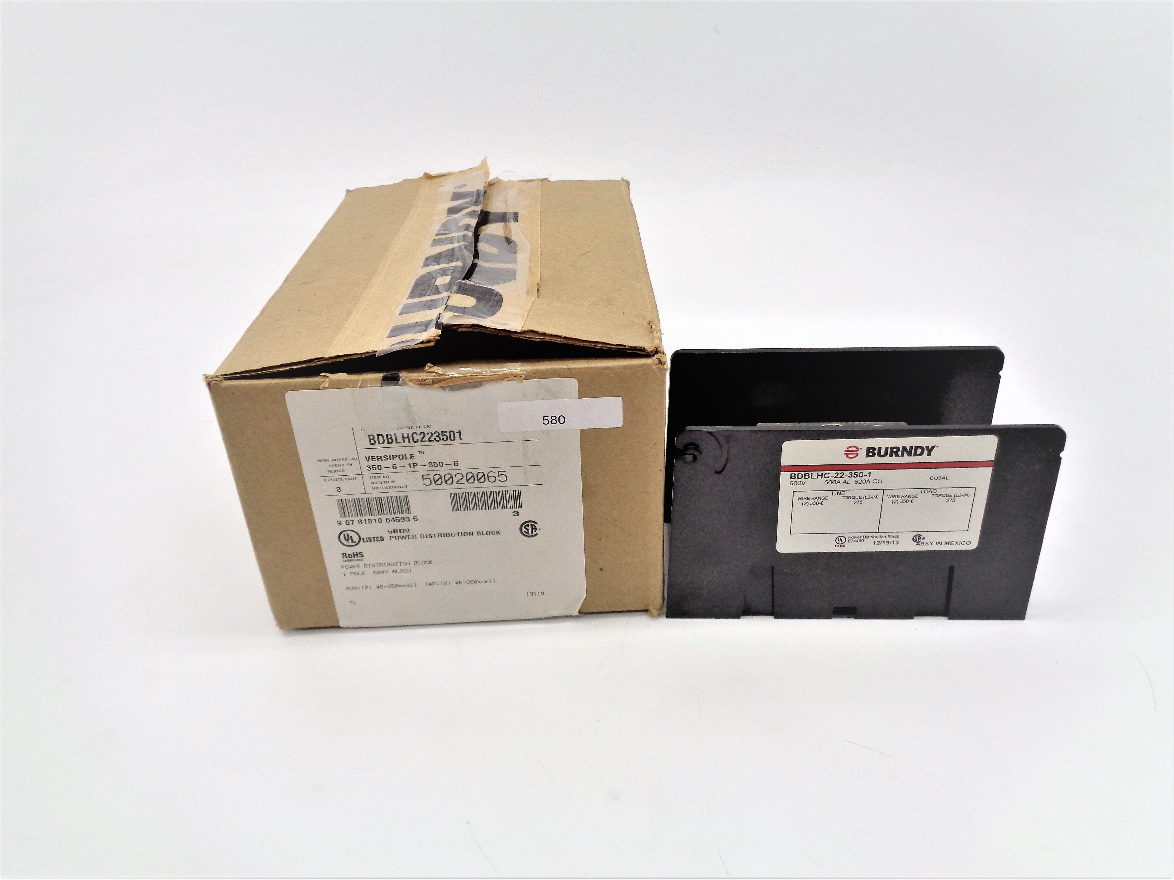 BURNDY BDBLHC-22-350-1 (PKG OF 3) NSMP