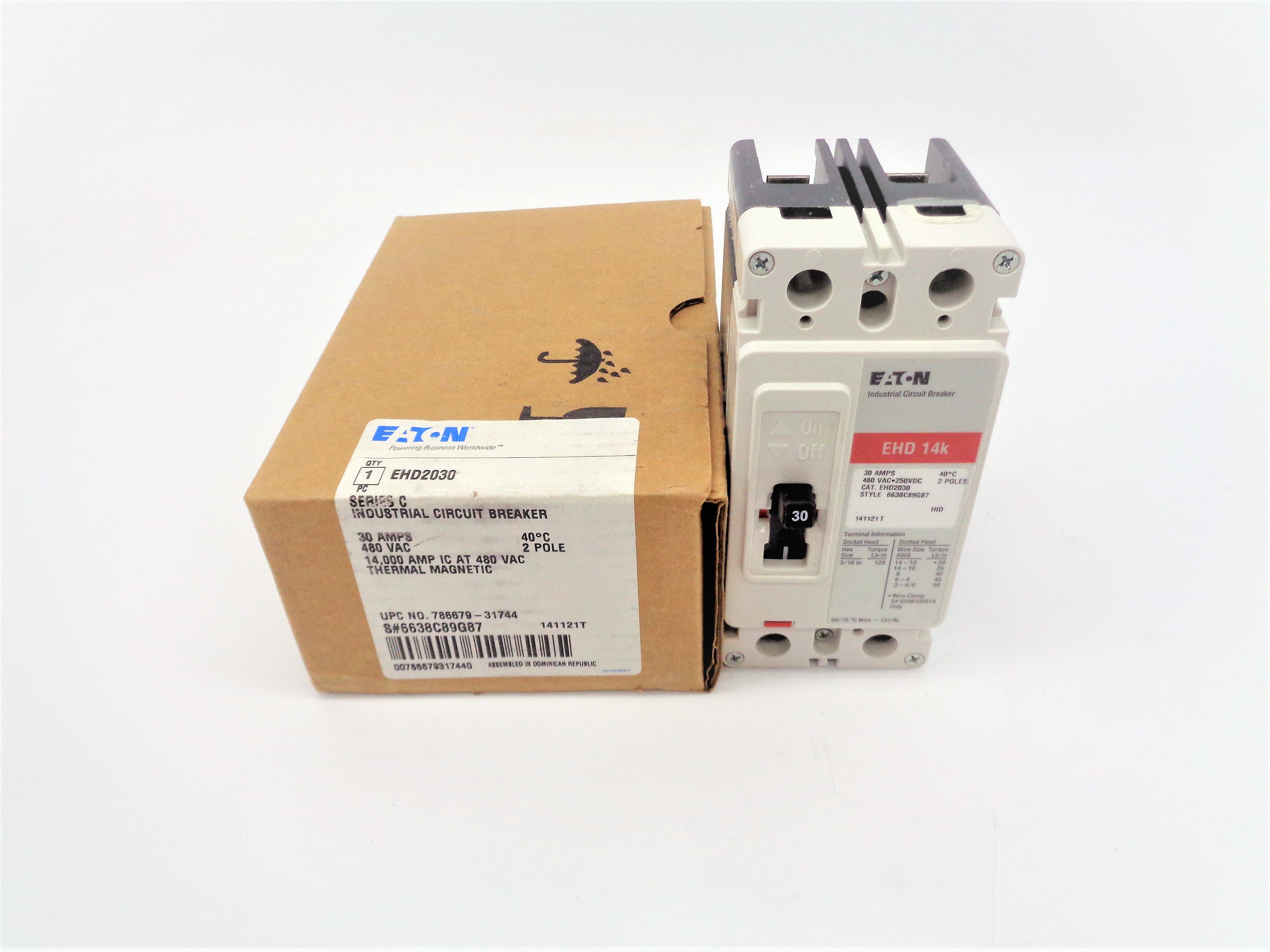 EATON EHD2030 SER. C 30A 480V NSMP
