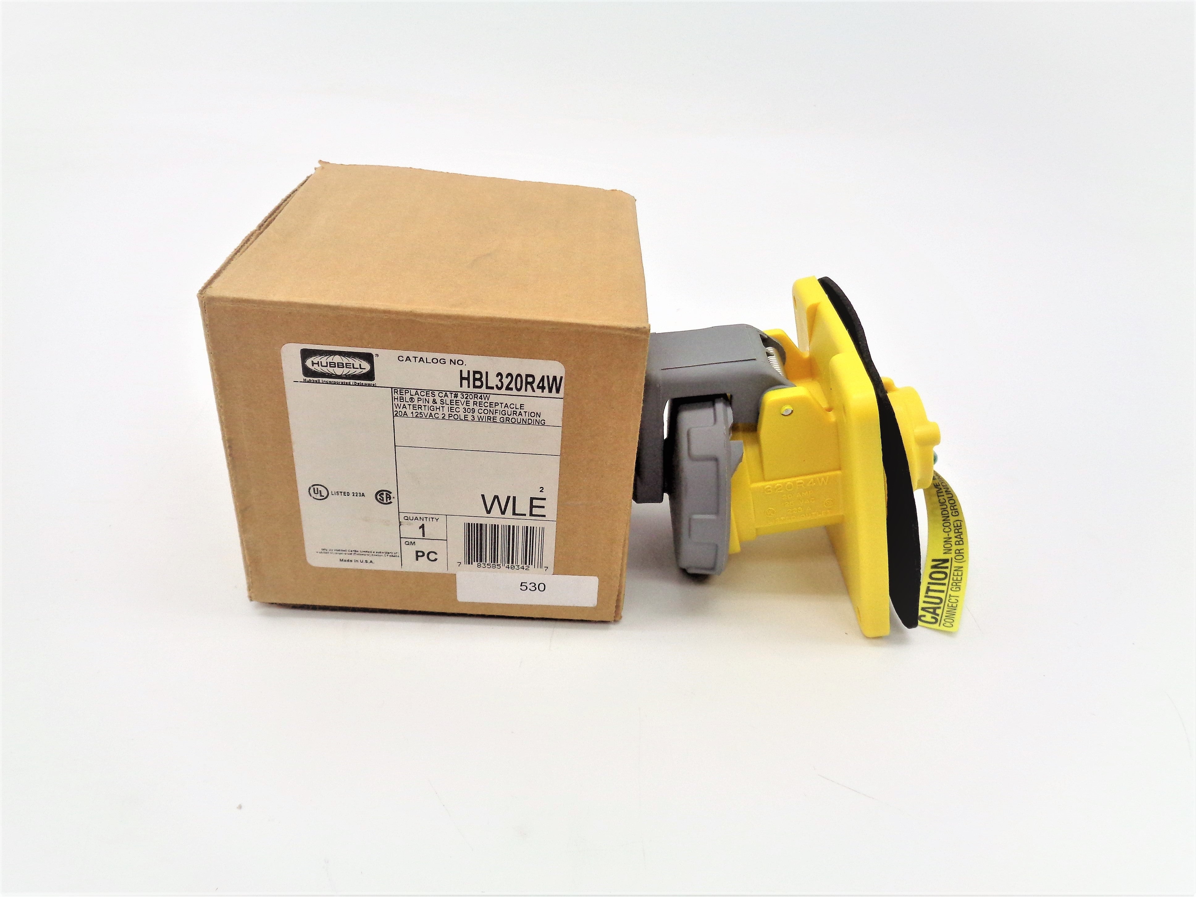 HUBBELL HBL320R4W NSMP