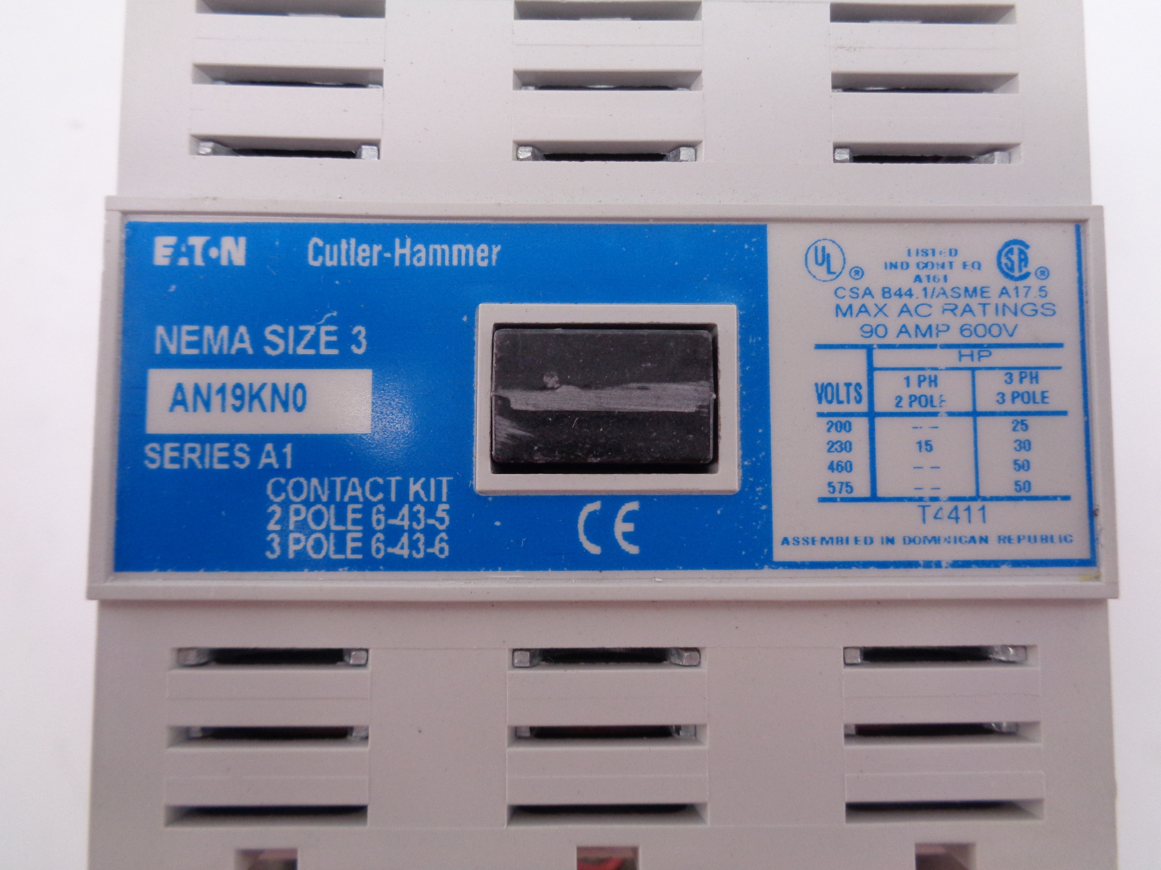 EATON AN19KN0 SER. A1 NSNP