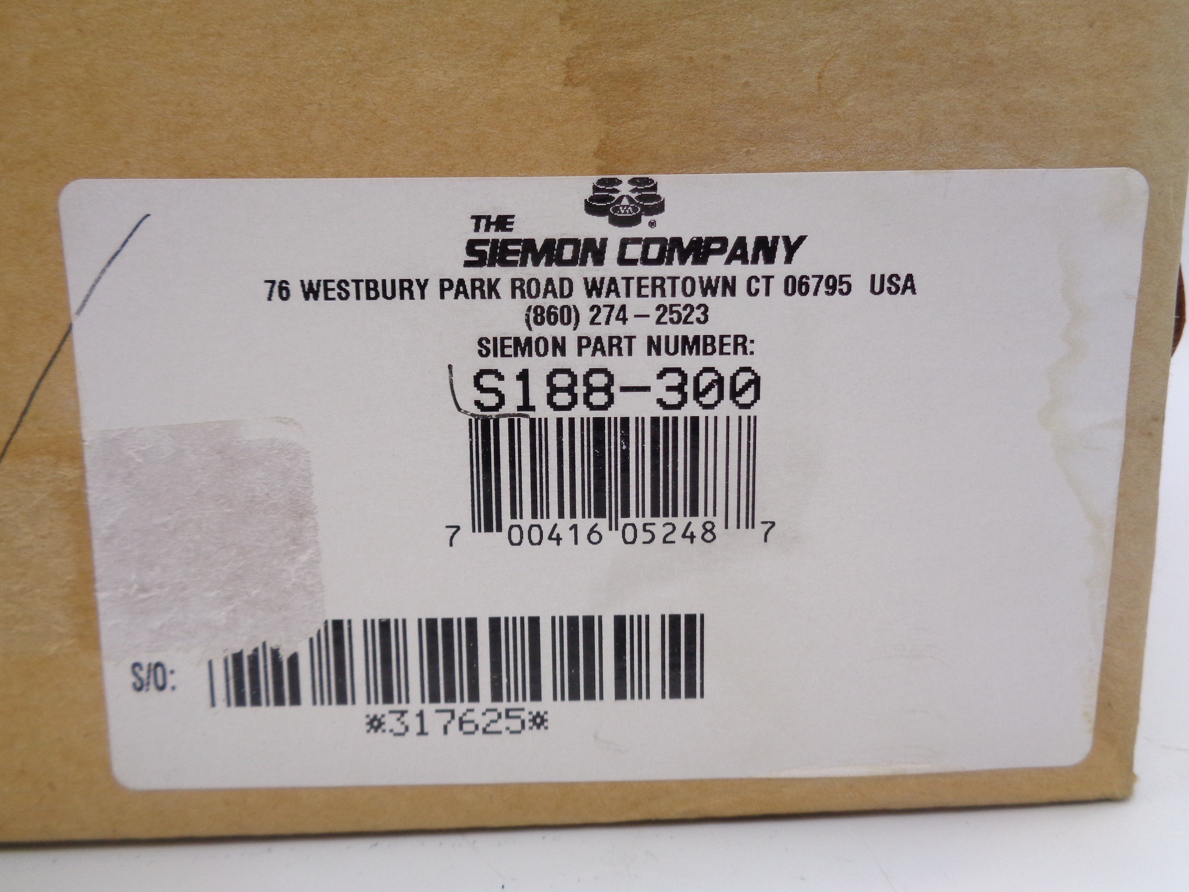 SIEMON COMPANY S188-300 NSMP