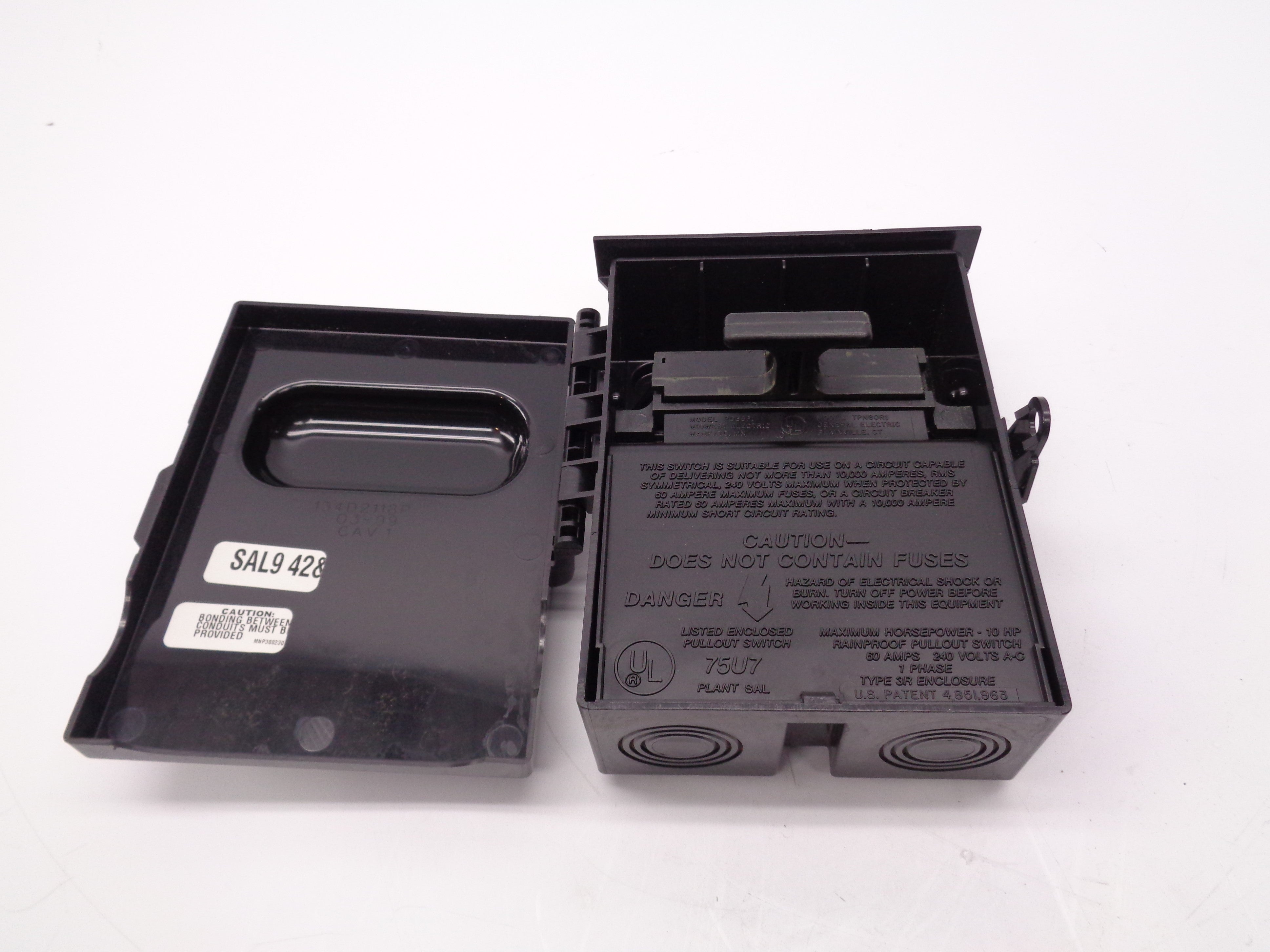 GENERAL ELECTRIC TPN60R1 NSNP