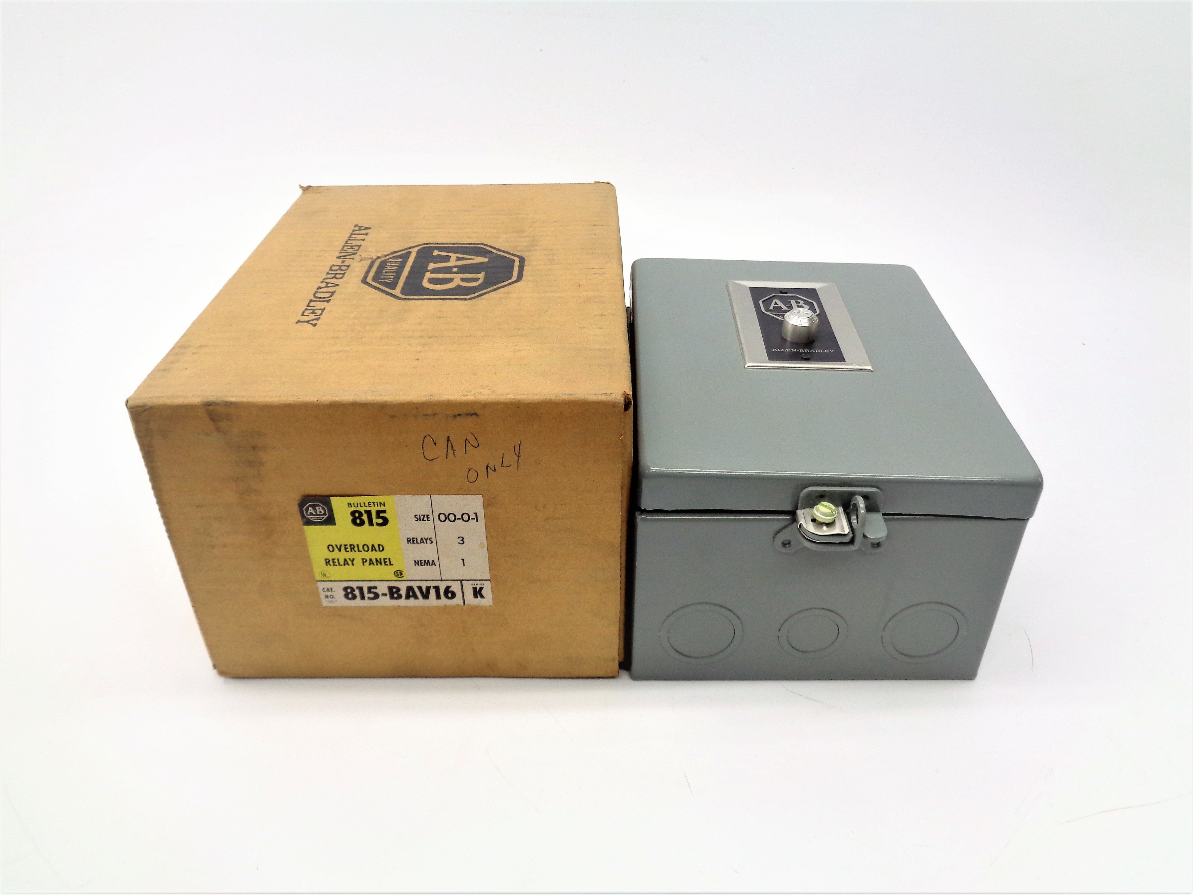 INDUSTRIAL SPARE PART 815-BAV16 SER. K (BR/YL) NSMP