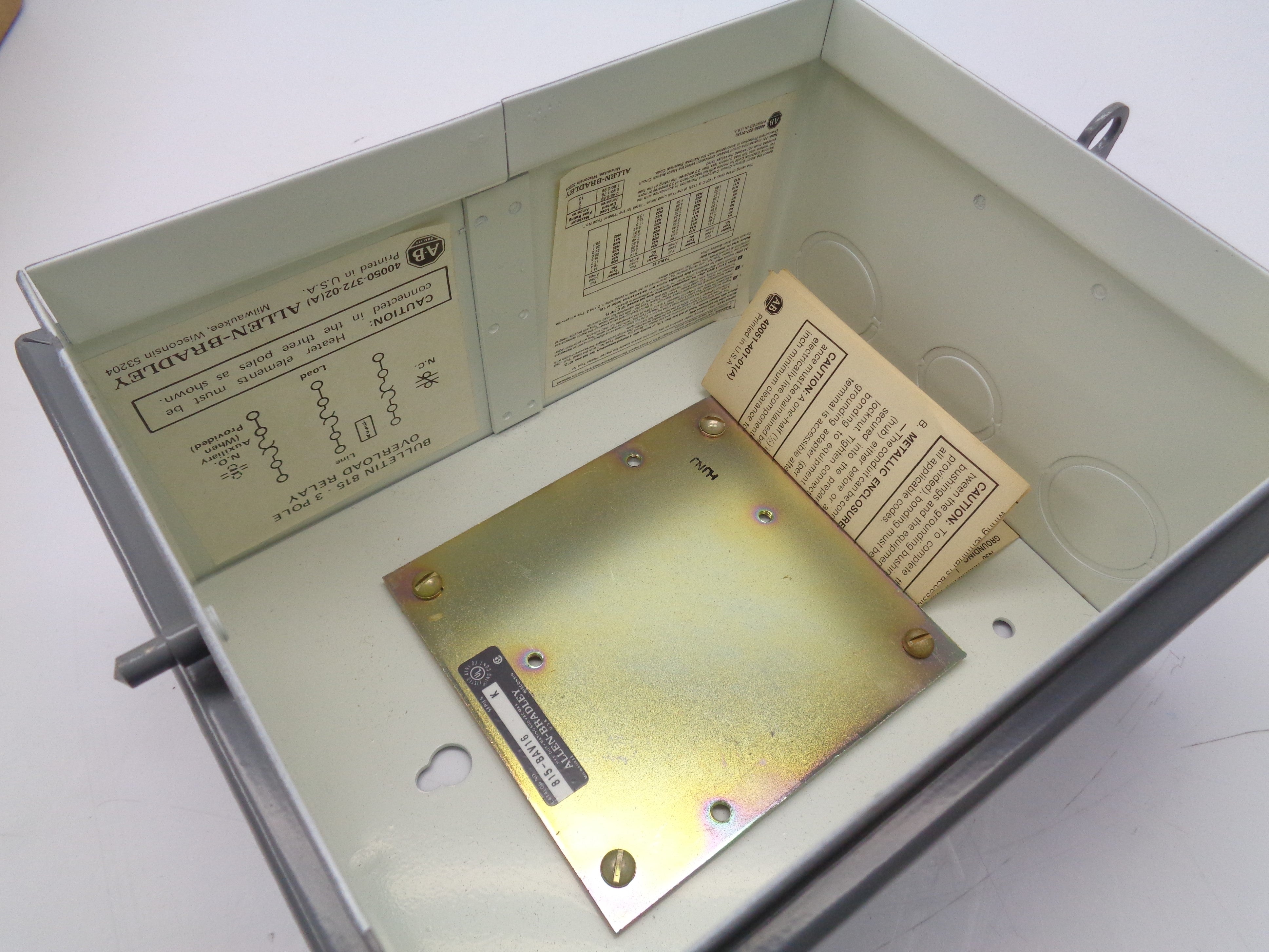 INDUSTRIAL SPARE PART 815-BAV16 SER. K (BR/YL) NSMP