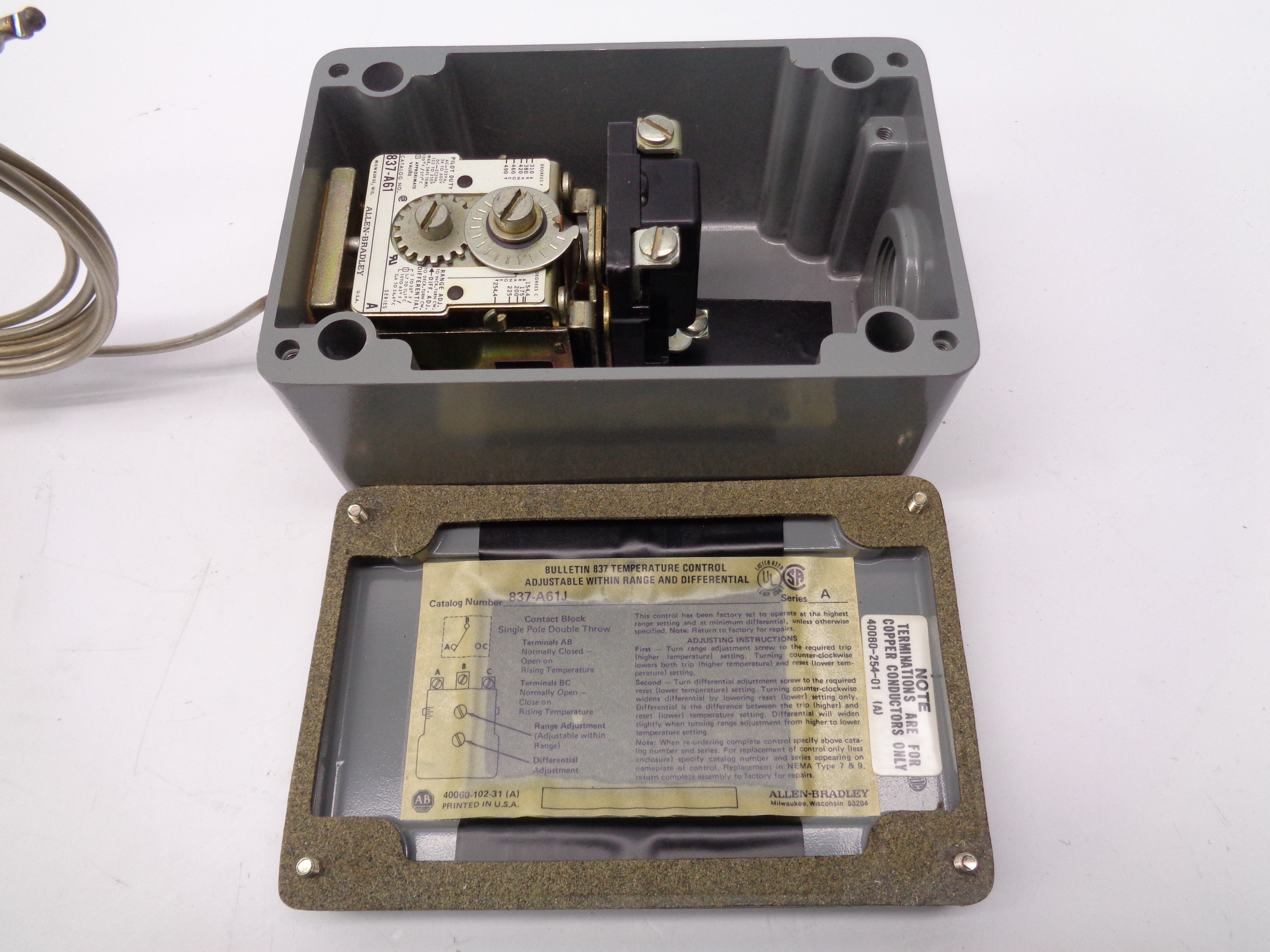 INDUSTRIAL SPARE PART 837-A61J SER. A (BR/YL) NSMP