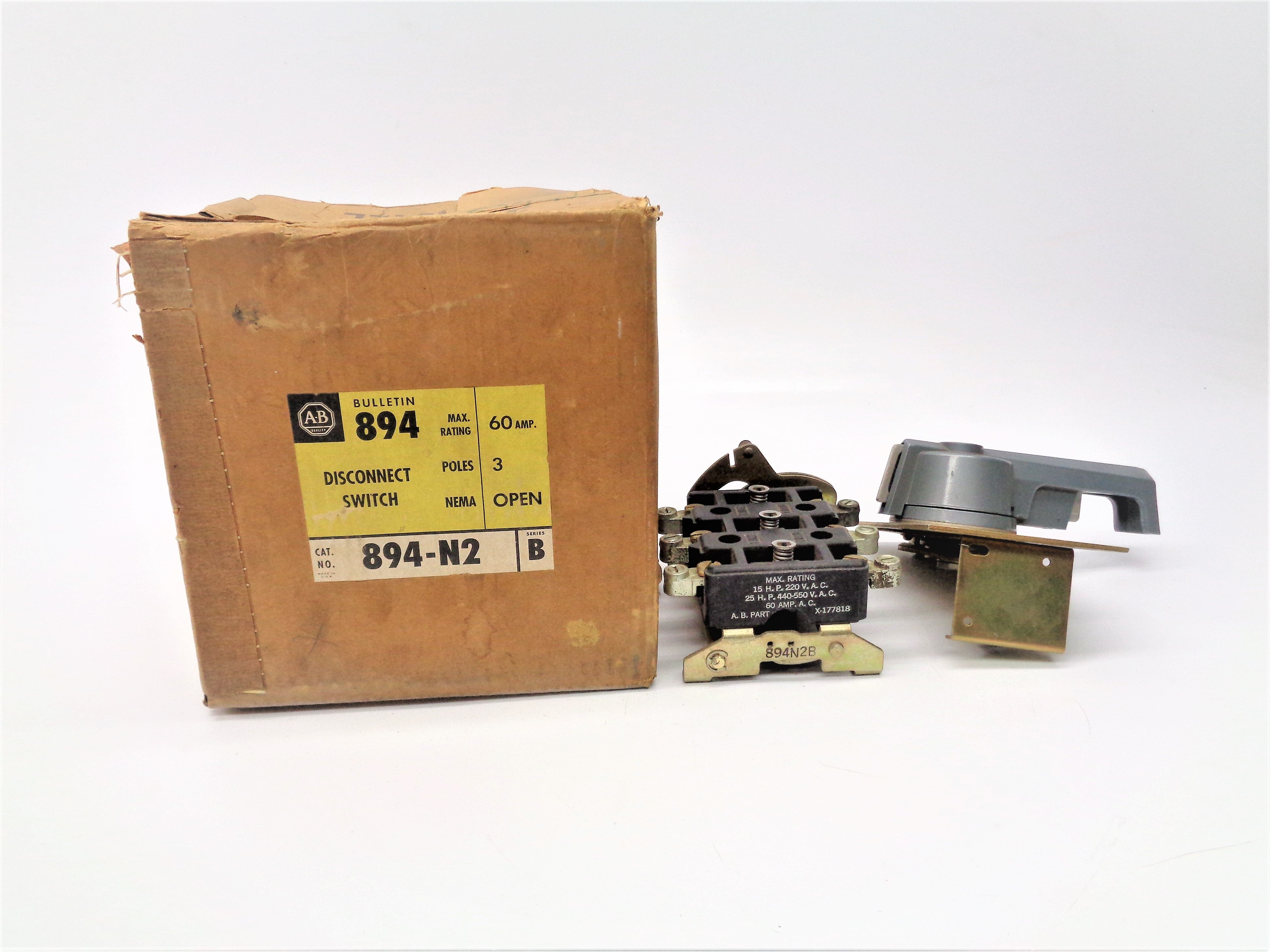 INDUSTRIAL SPARE PART 894-N2 SER. B (BR/YL) NSMP