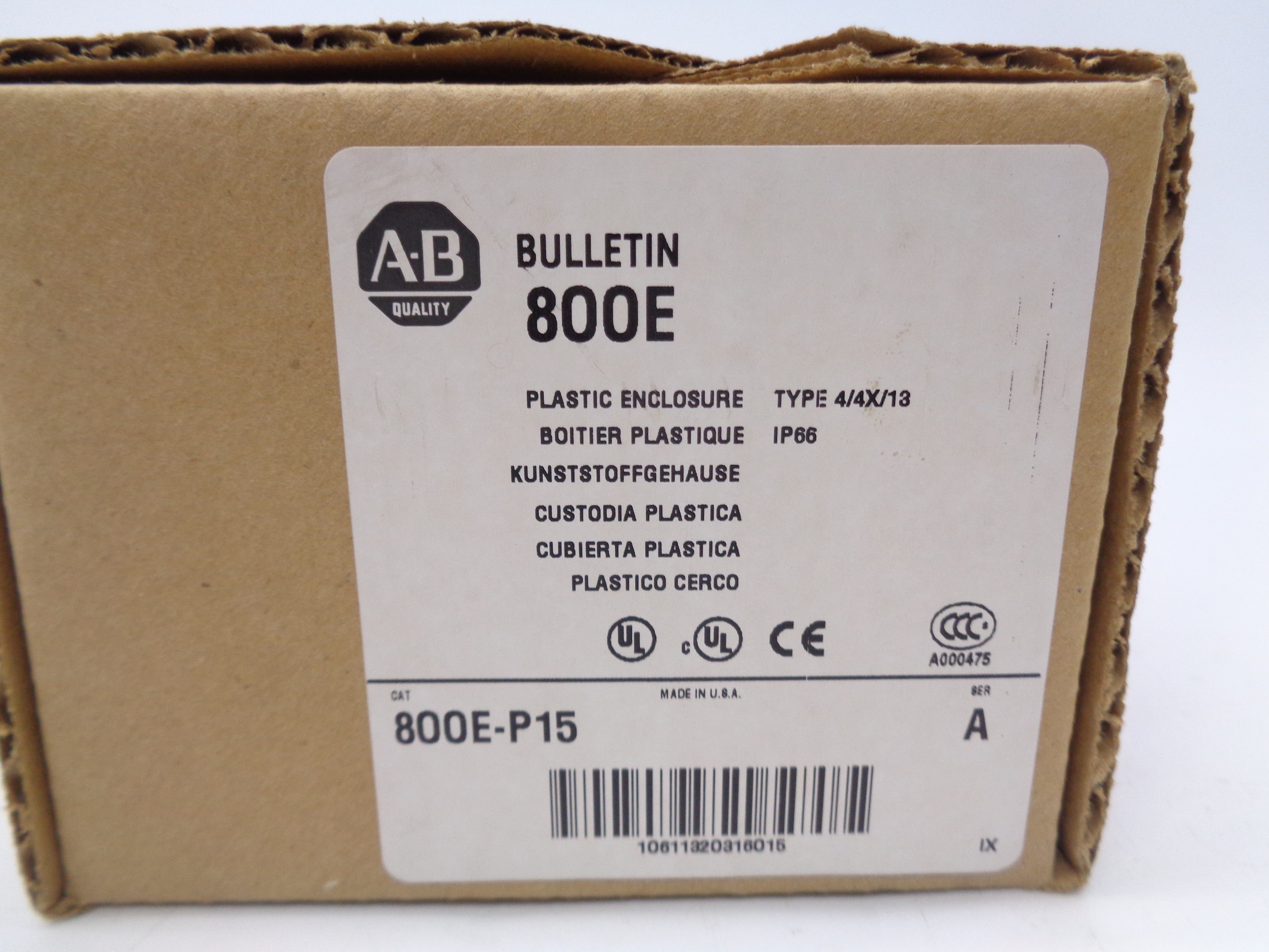 INDUSTRIAL SPARE PART 800E-P15 SER. A (BR/WH) NSMP