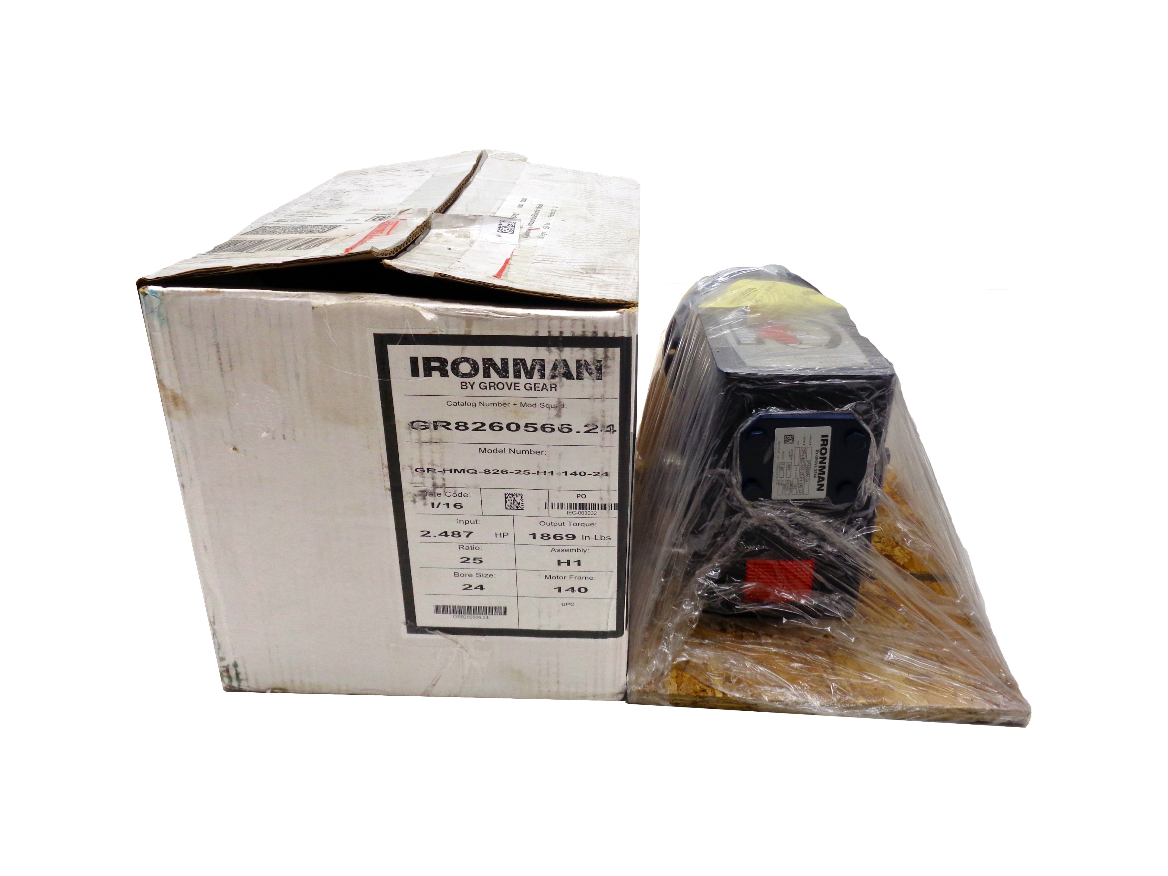 GROVE GEAR GR-HMQ-826-25-H1-140-24 NSMP