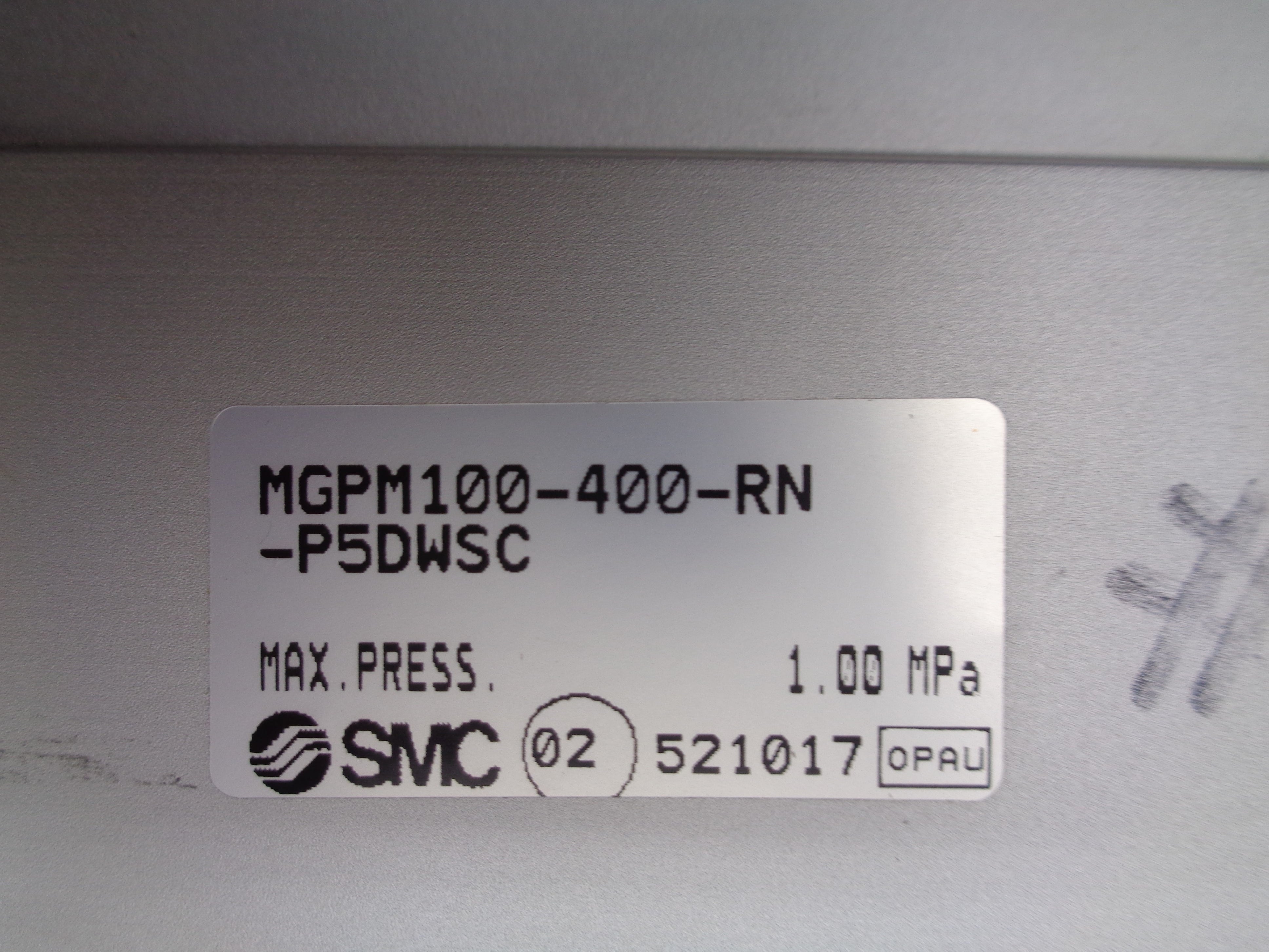 SMC MGPM100-400-RN-P5DWSC NSNP