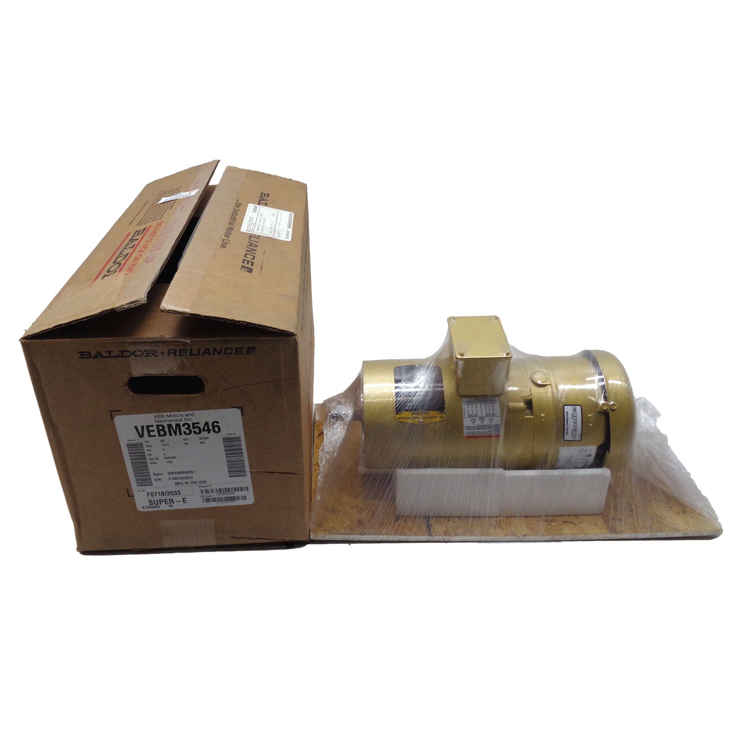 BALDOR VEBM3546 SER. F NSMP