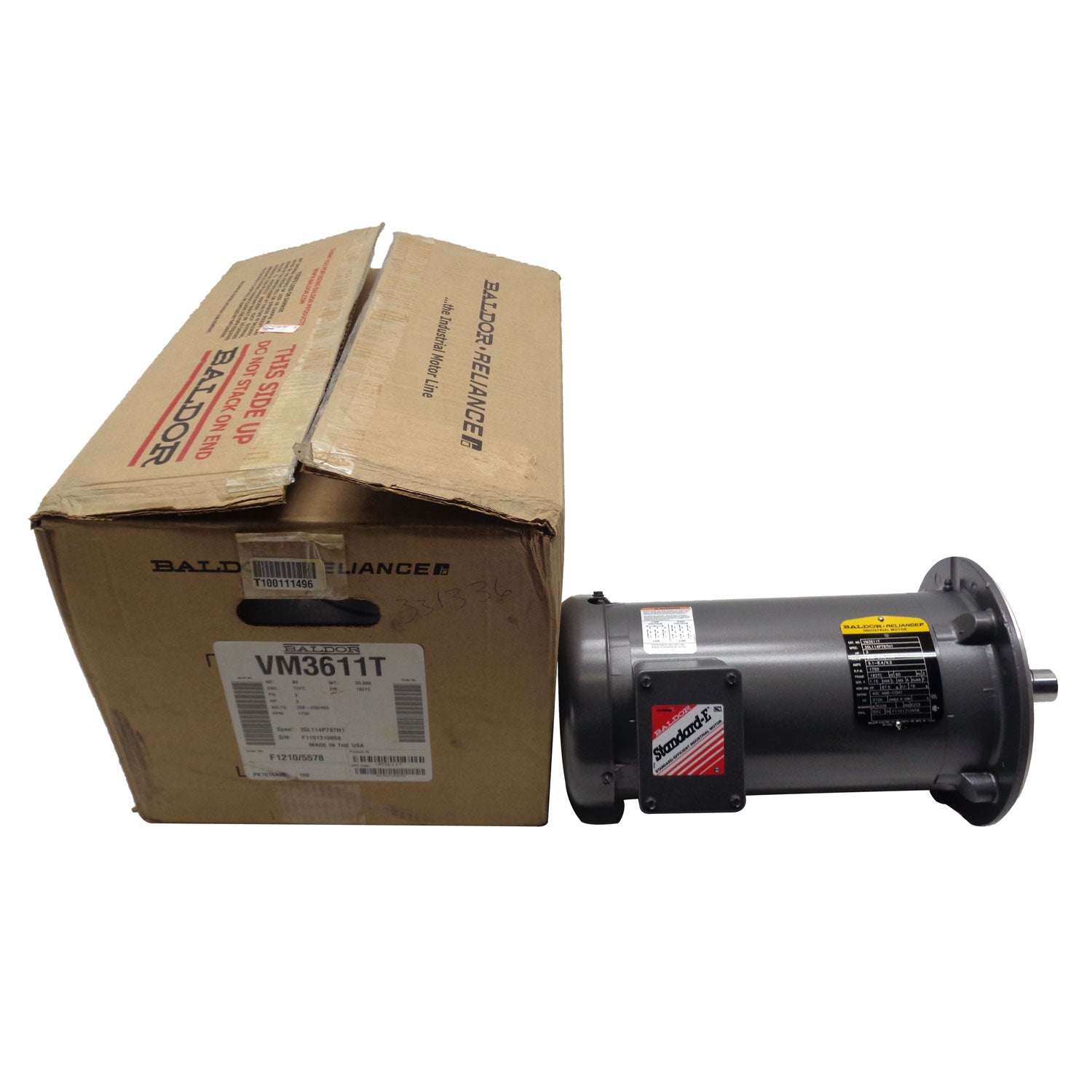 BALDOR VM3611T SER. F NSMP