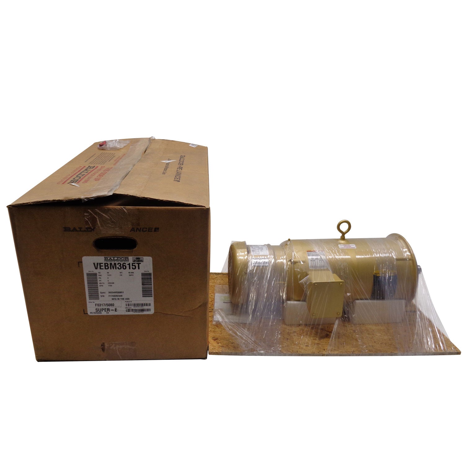 BALDOR VEBM3615T SER. F NSMP