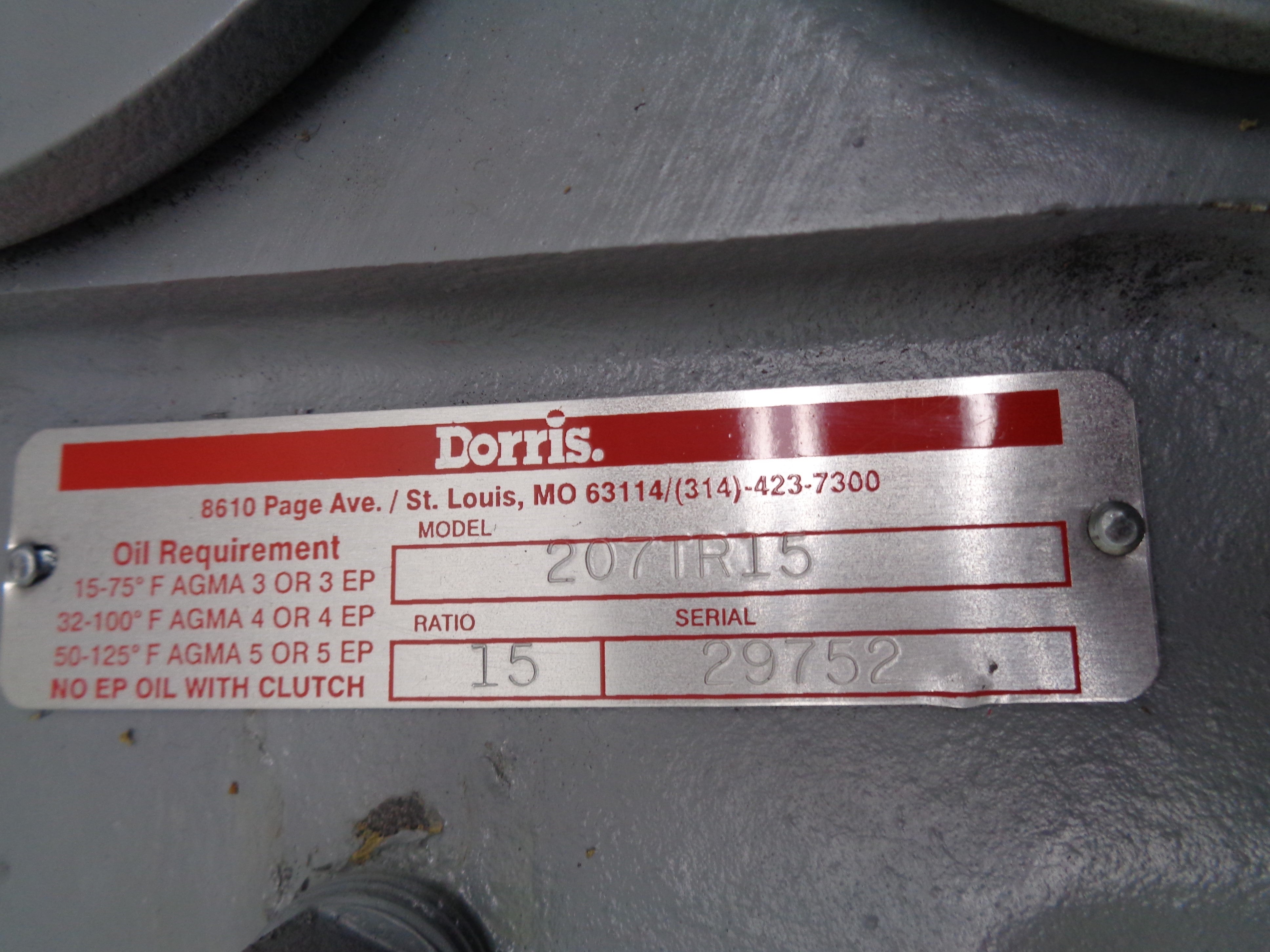 DORRIS 207TR15 NSNP