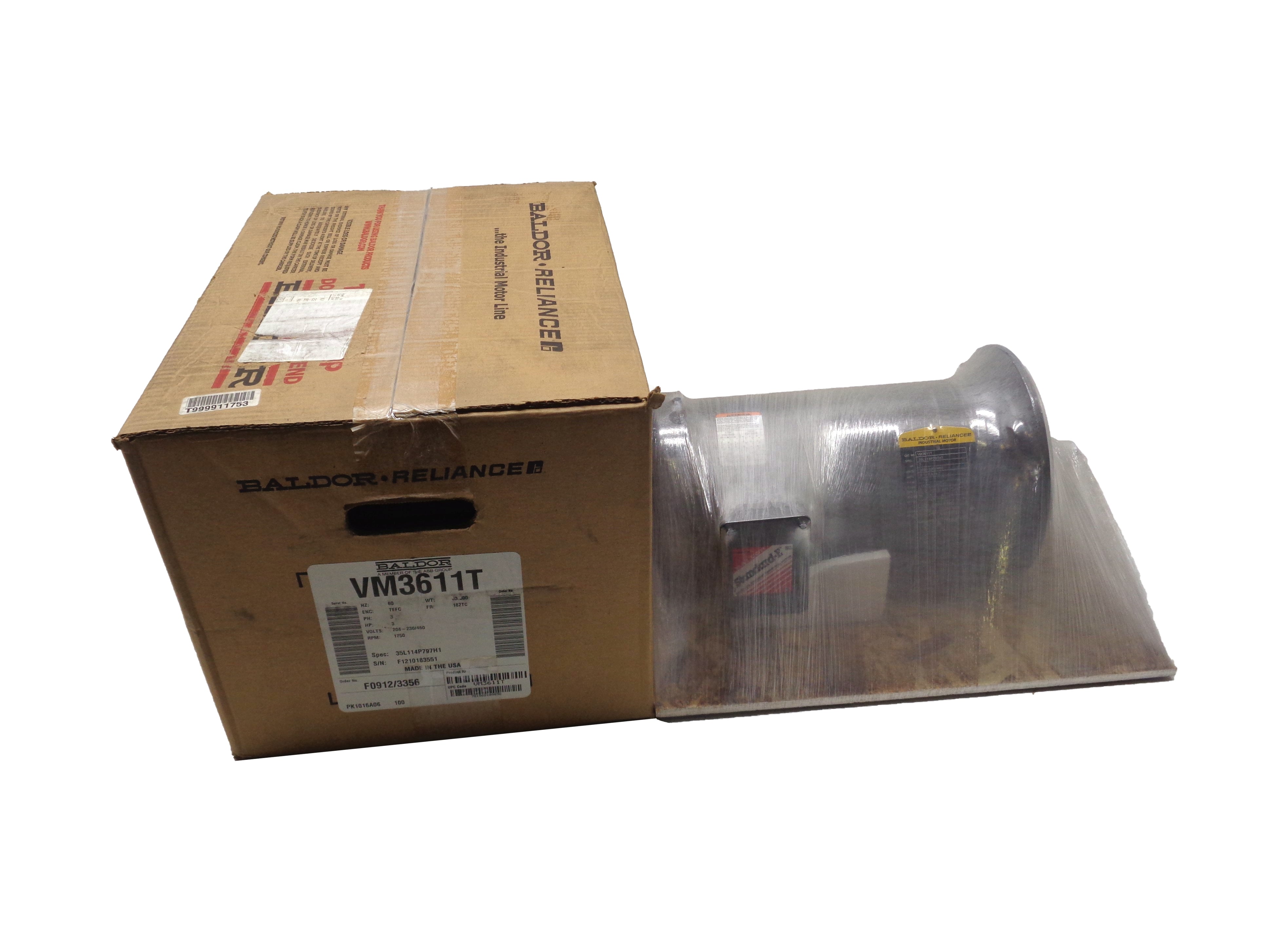 BALDOR VM3611T SER. F NSMP