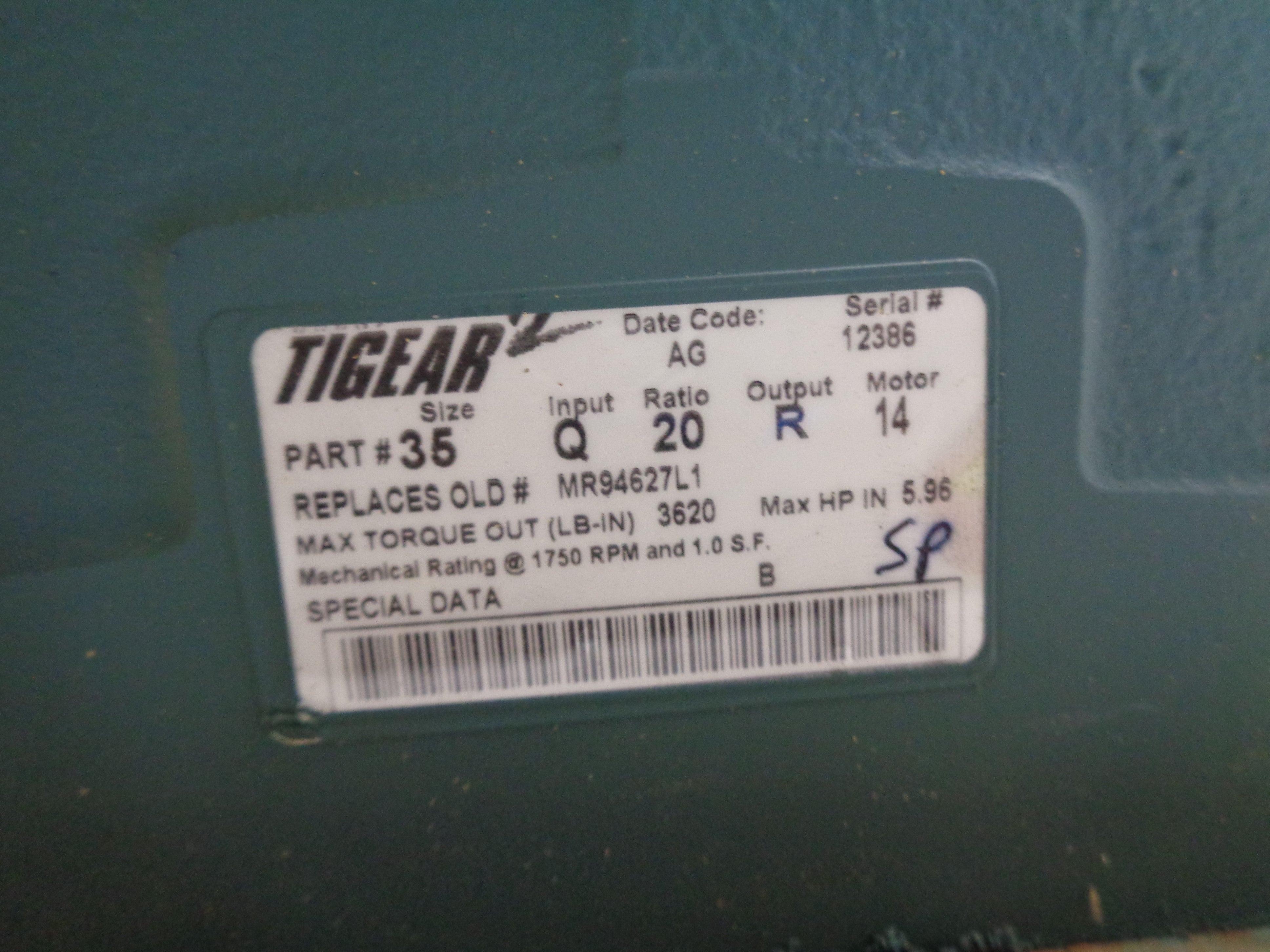 DODGE 35Q20R14 NSMP