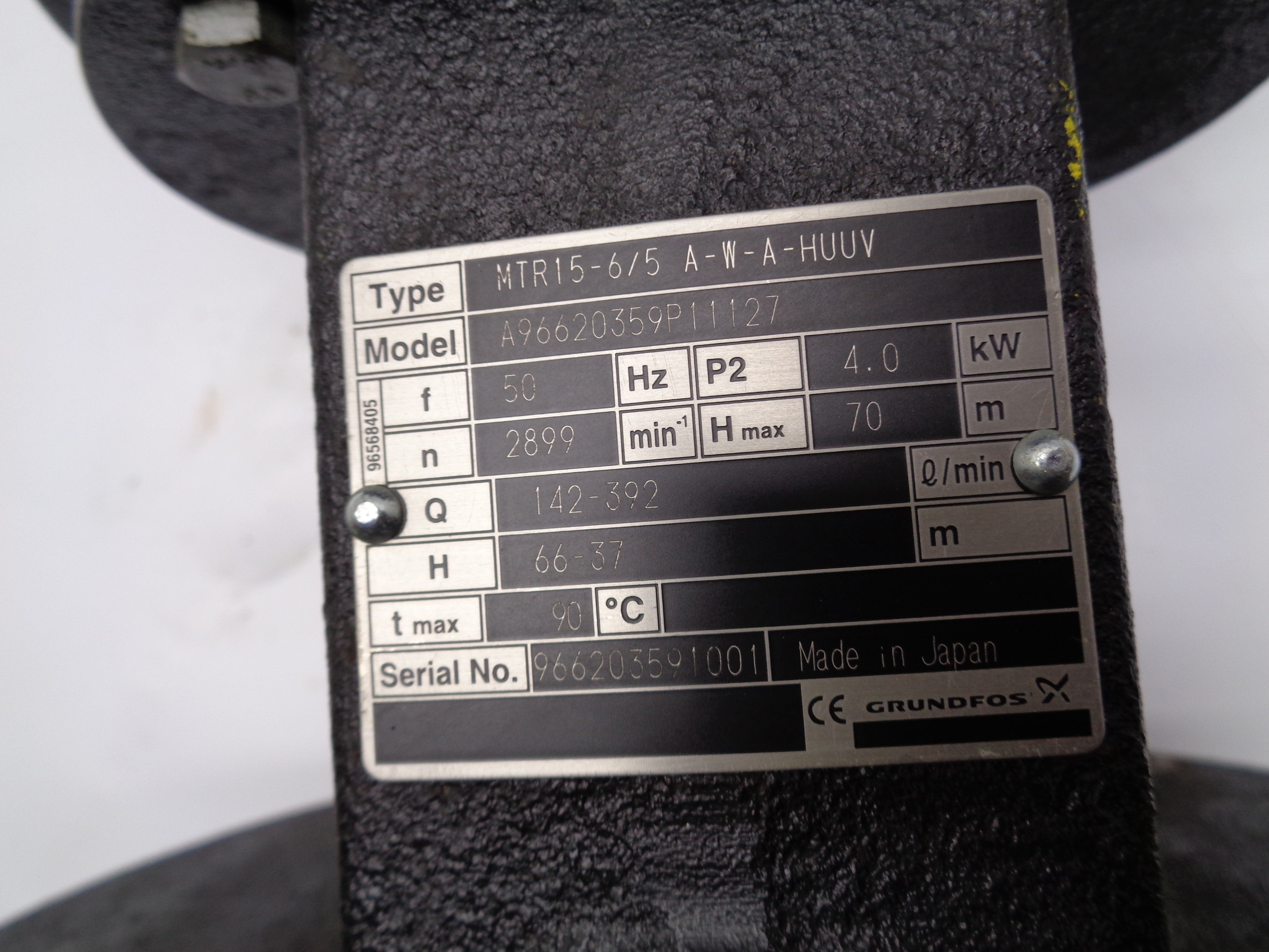 GRUNDFOS MTR15-6/5-A-W-A-HUUV NSNP