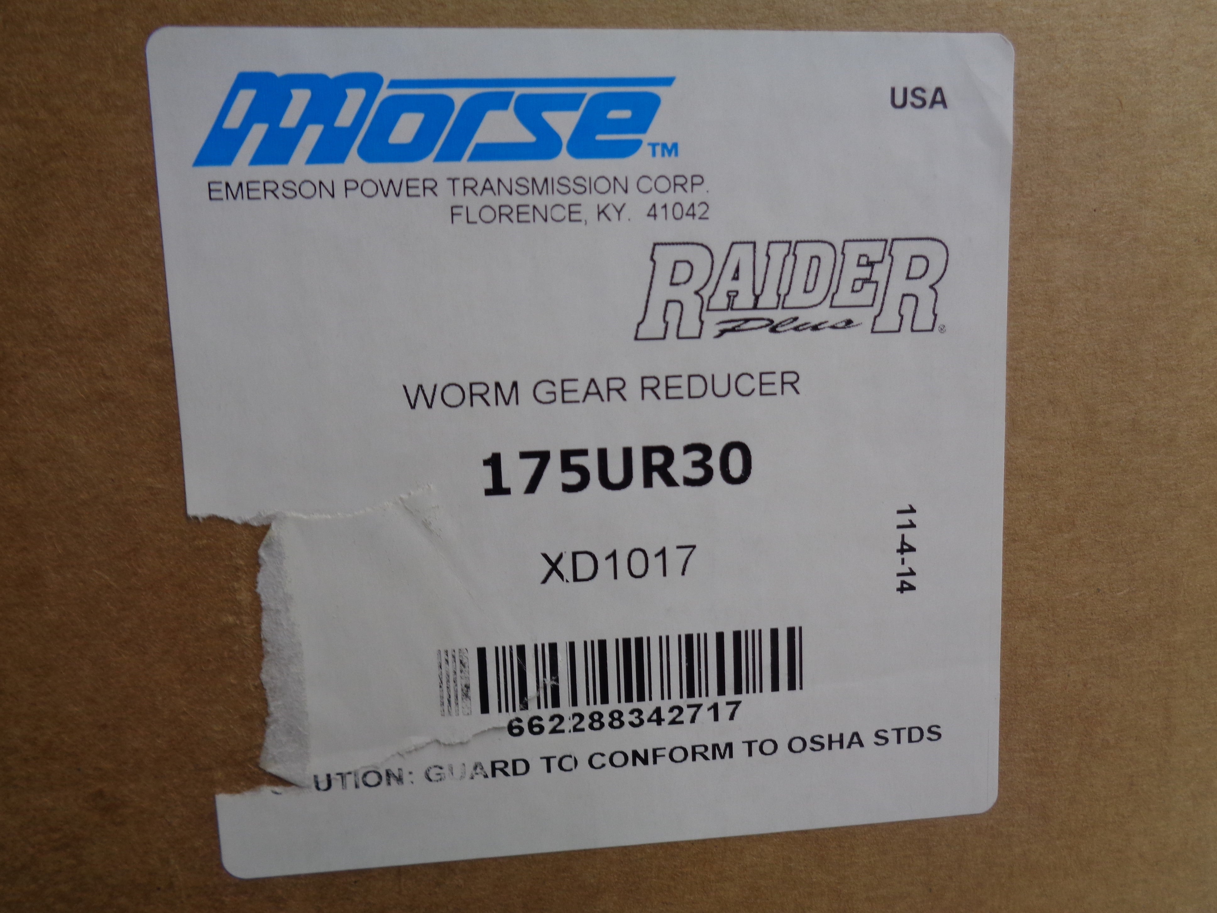 MORSE 175UR30 NSMP