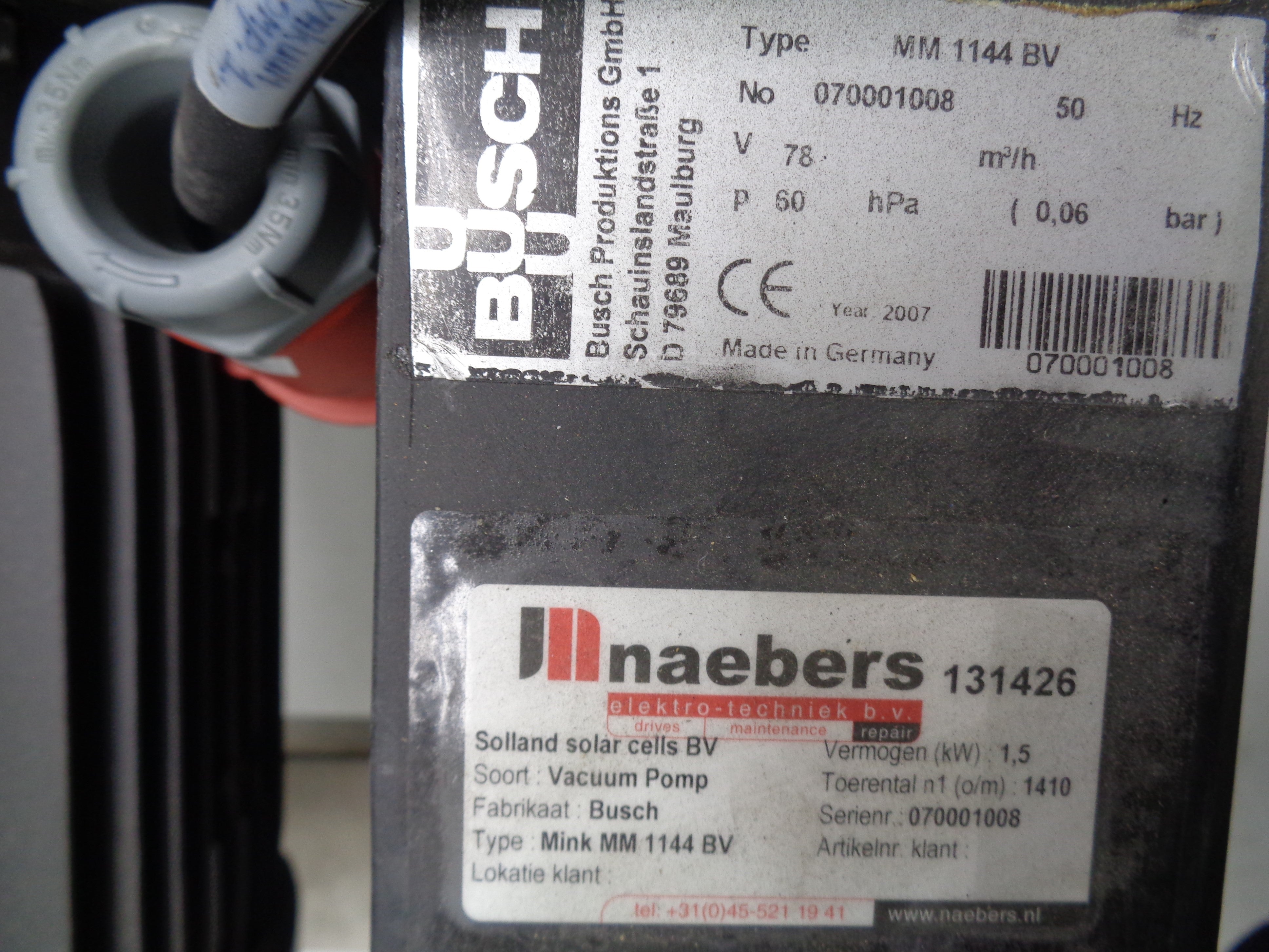 BUSCH MM1144BV NSNP